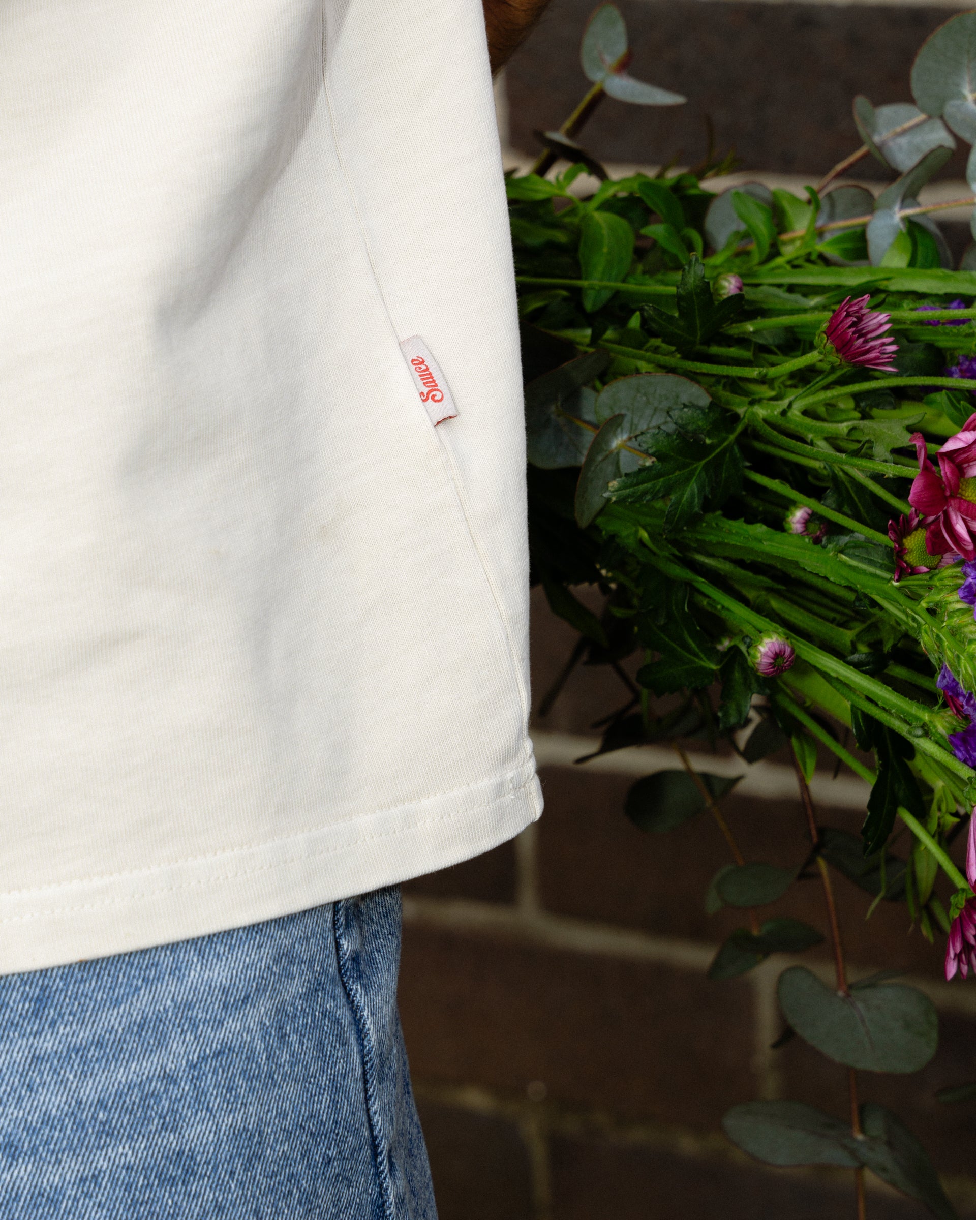 Austin Oversized Tee Ecru