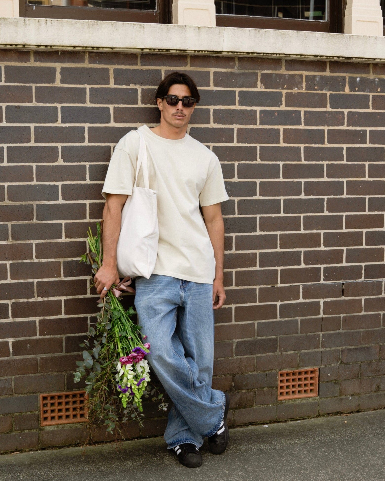 Austin Oversized Tee Ecru