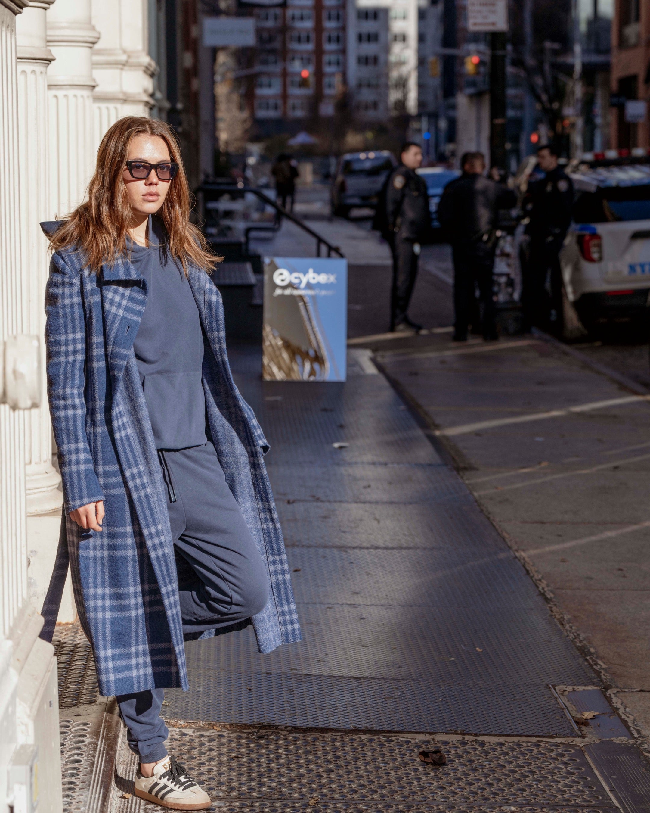 Traveler Premium Hoodie Navy