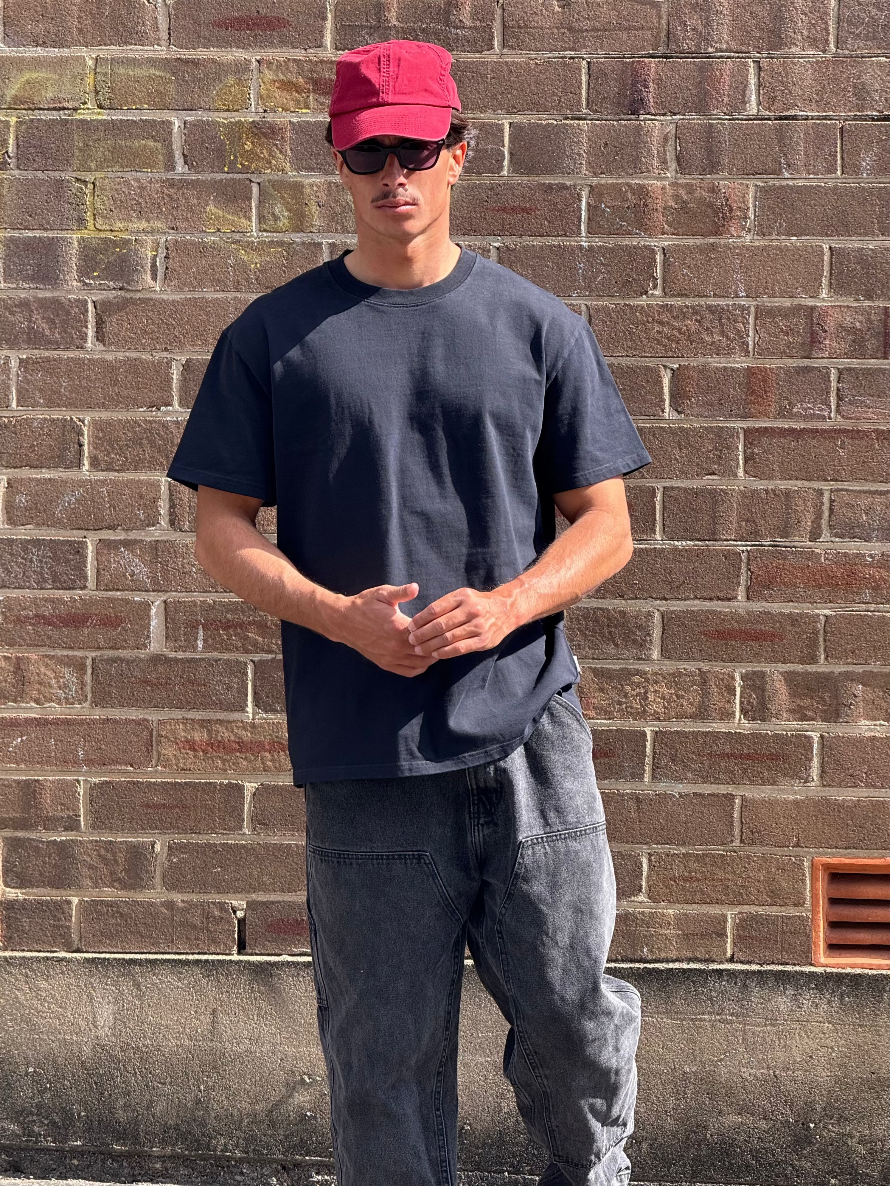 Austin Oversized Tee Black