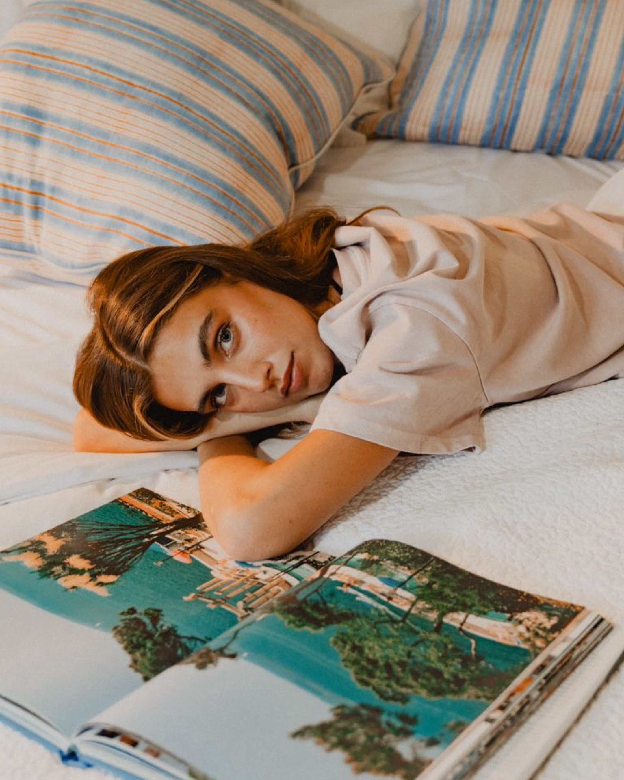 Austin Oversized Tee Dusty Pink