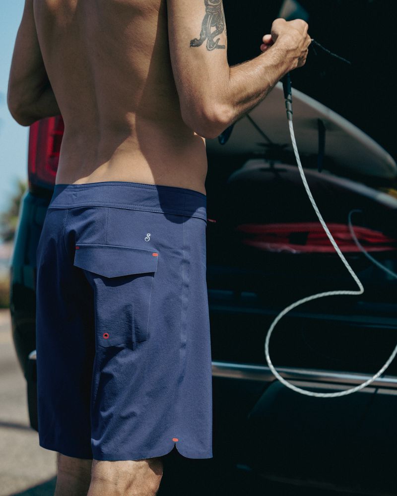 Shore Premium Surf Trunk Navy