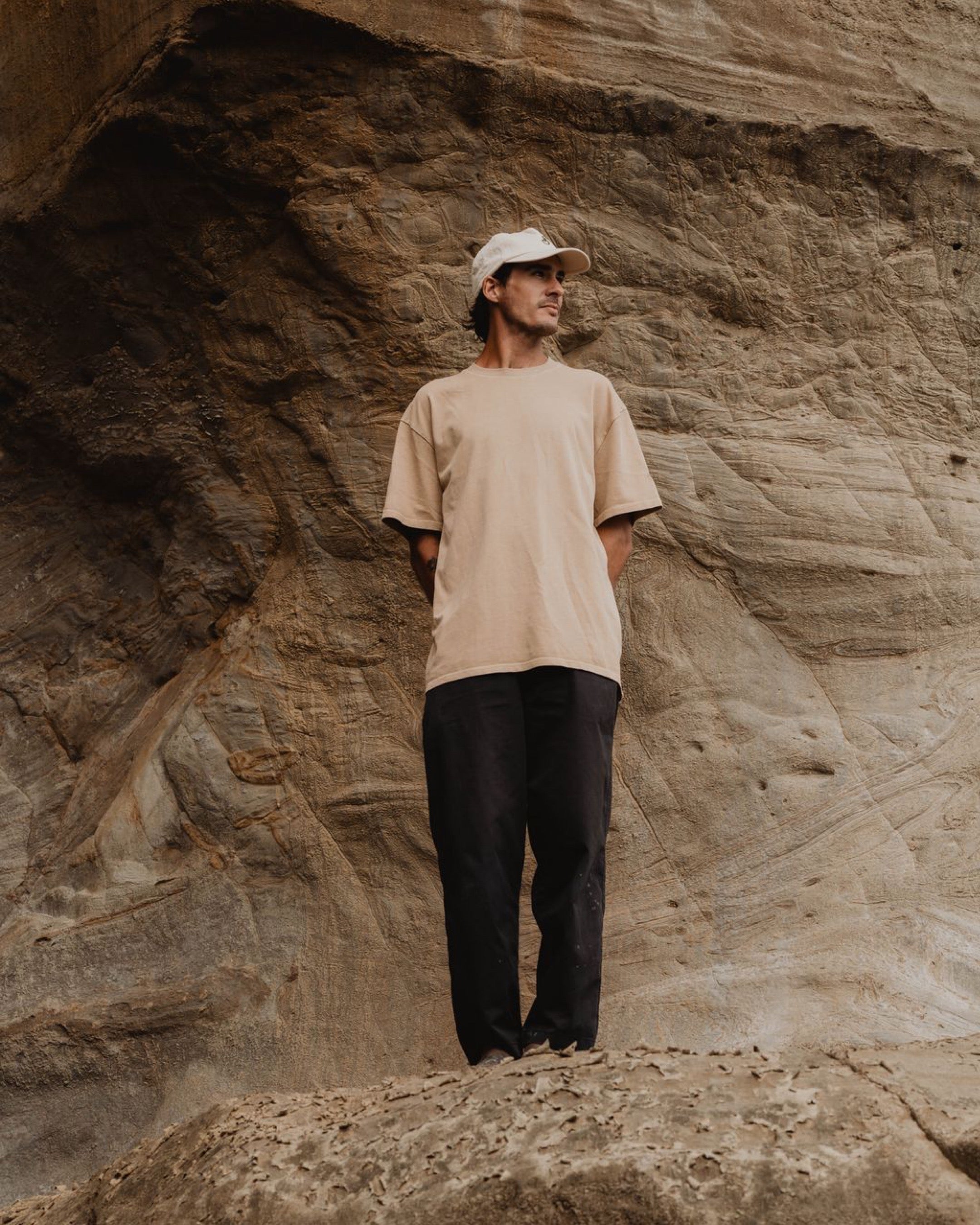 Austin Oversized Tee Sand