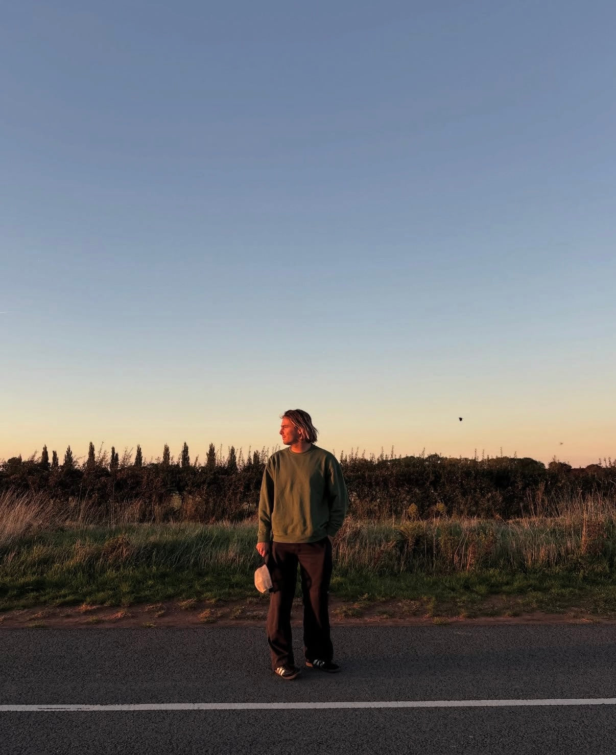 Chilli Unisex Crew Sweater Leaf Green