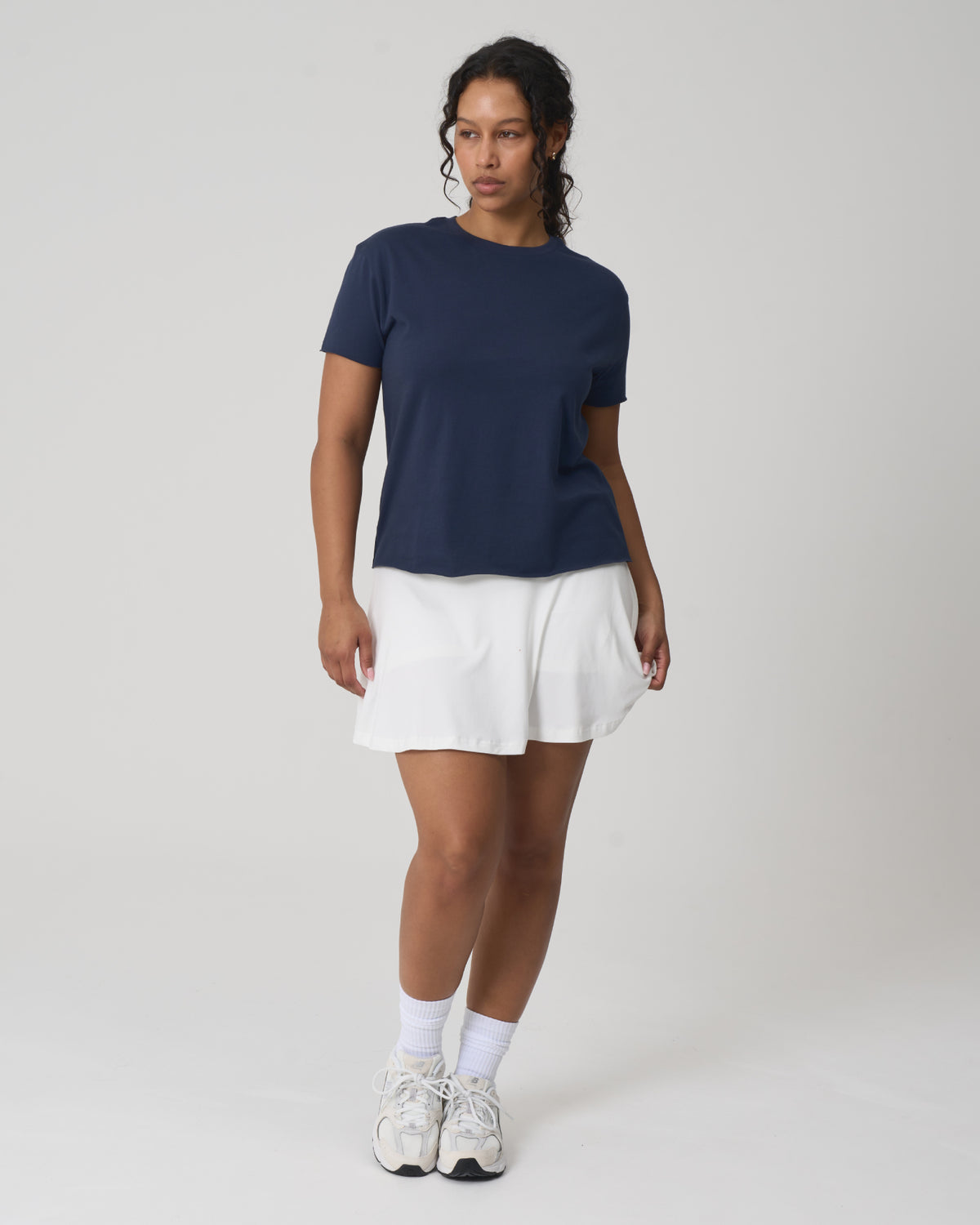 Luisa Womens Tee Steel Blue
