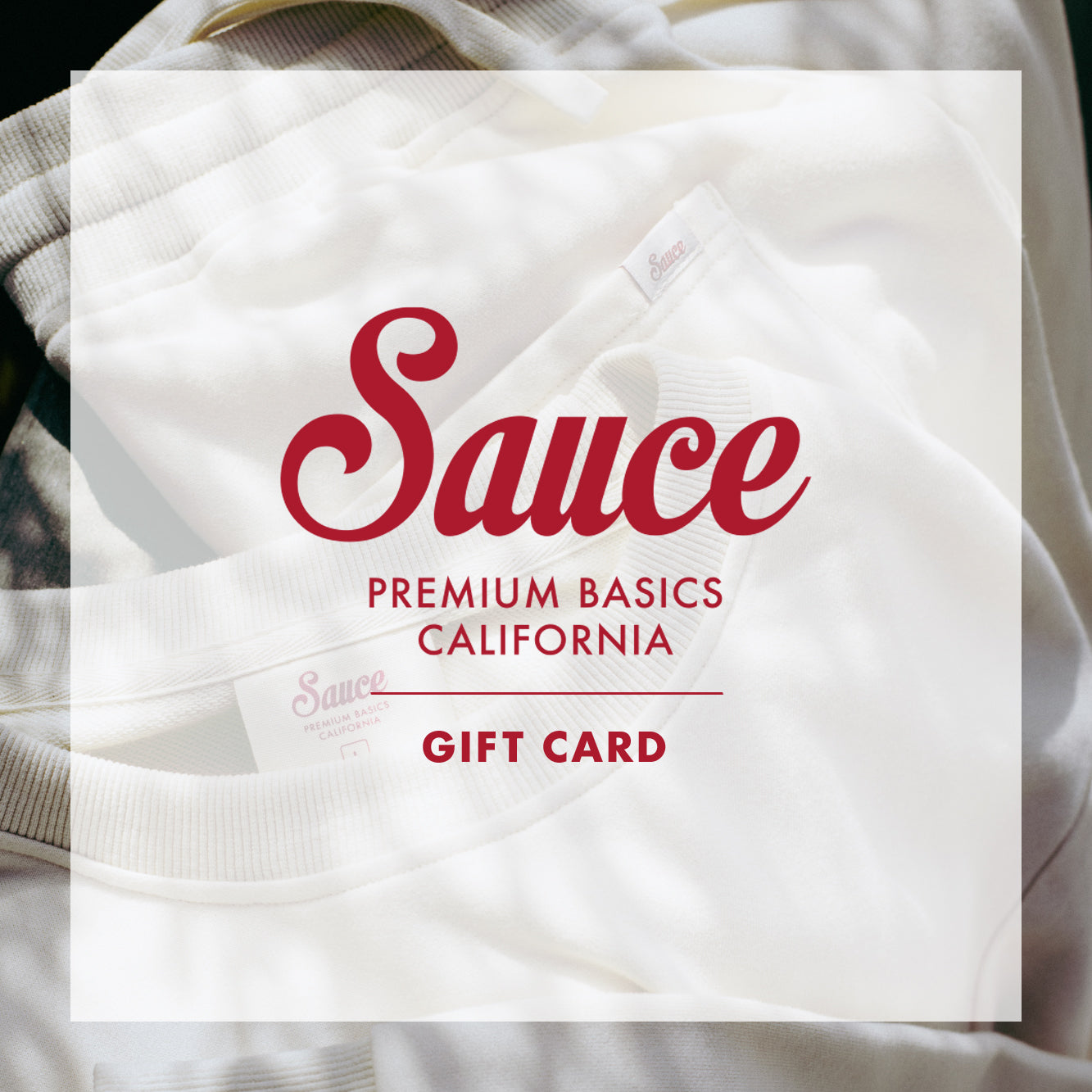 Sauce Basics Gift Card