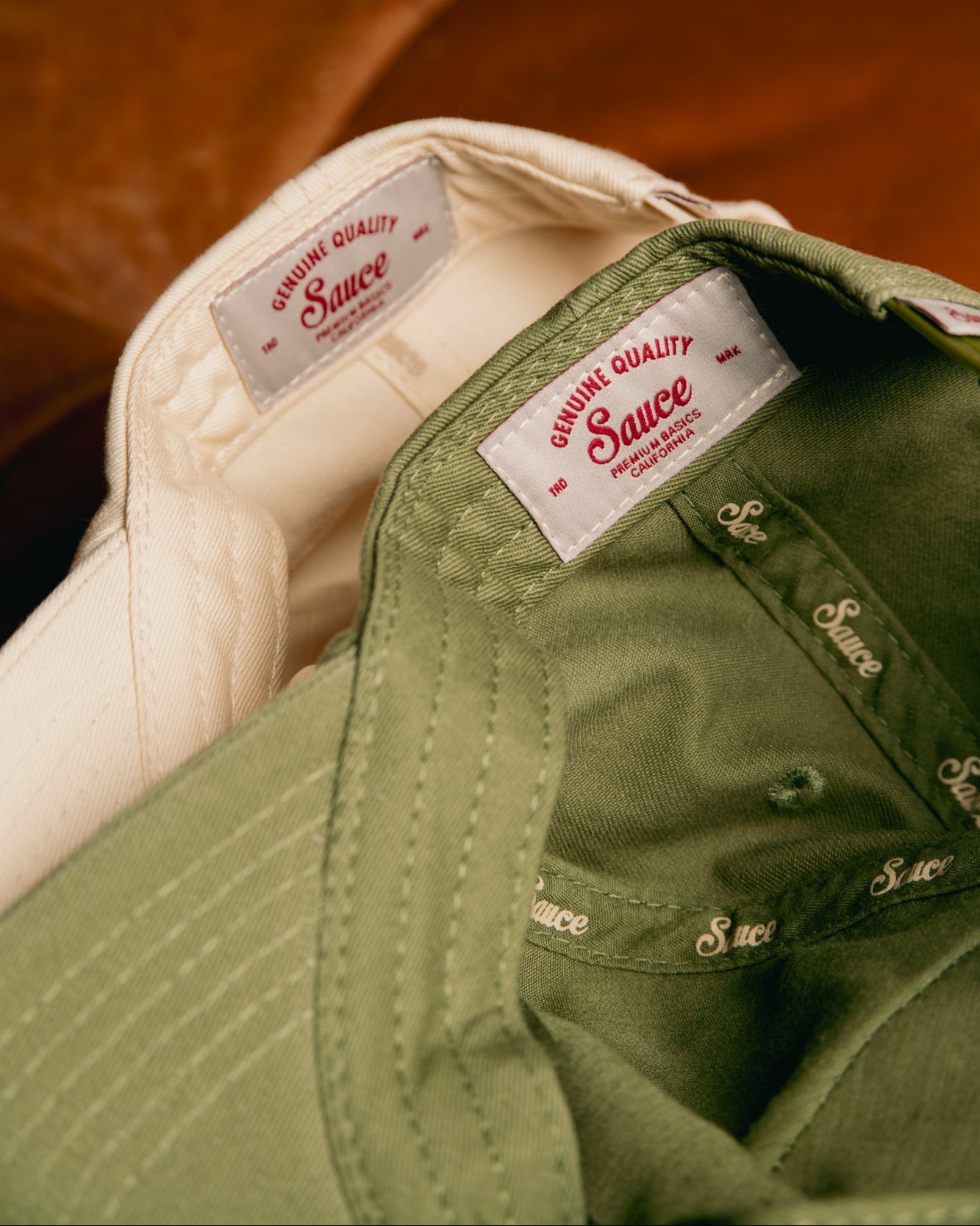 Staple Cap Khaki Hats The Sauce Basics