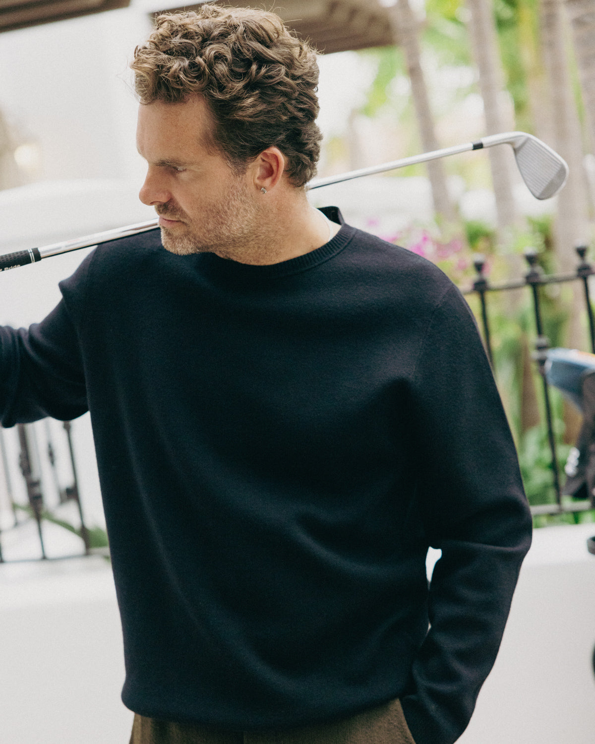 Premium Mens Knit Pullover Sweaters The Sauce Basics