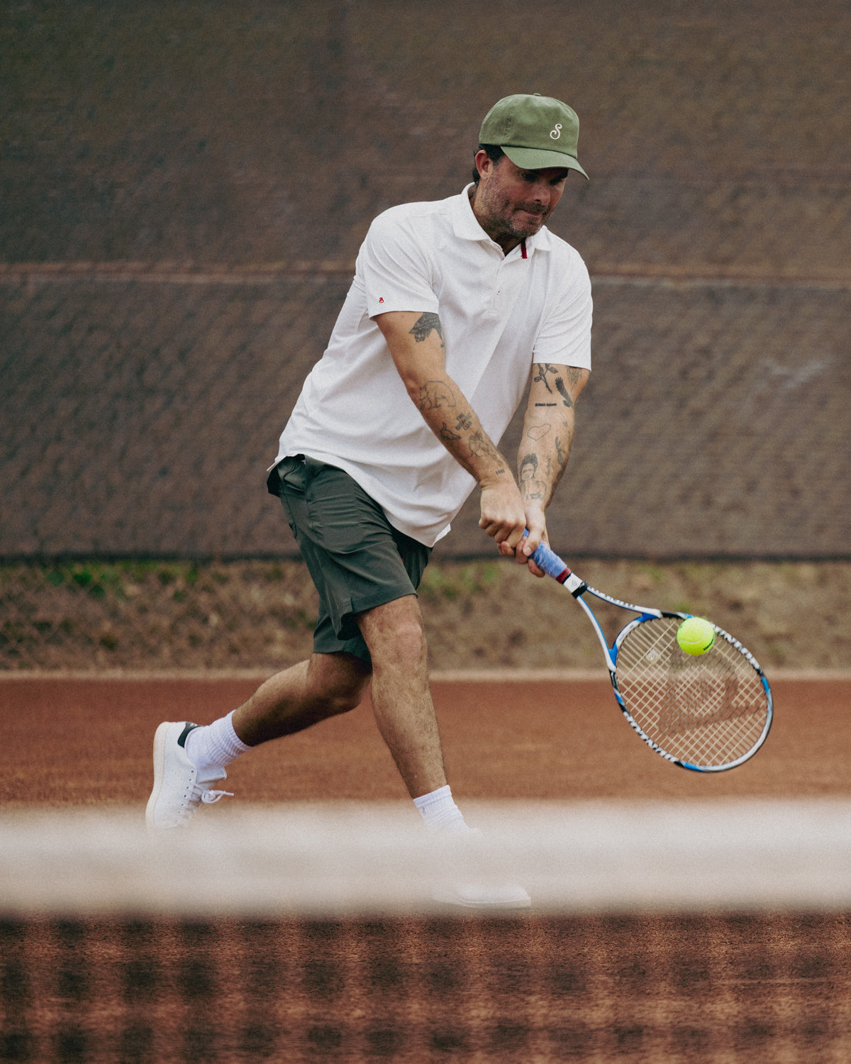 AIRlite SS Performance Polo White Polos The Sauce Basics