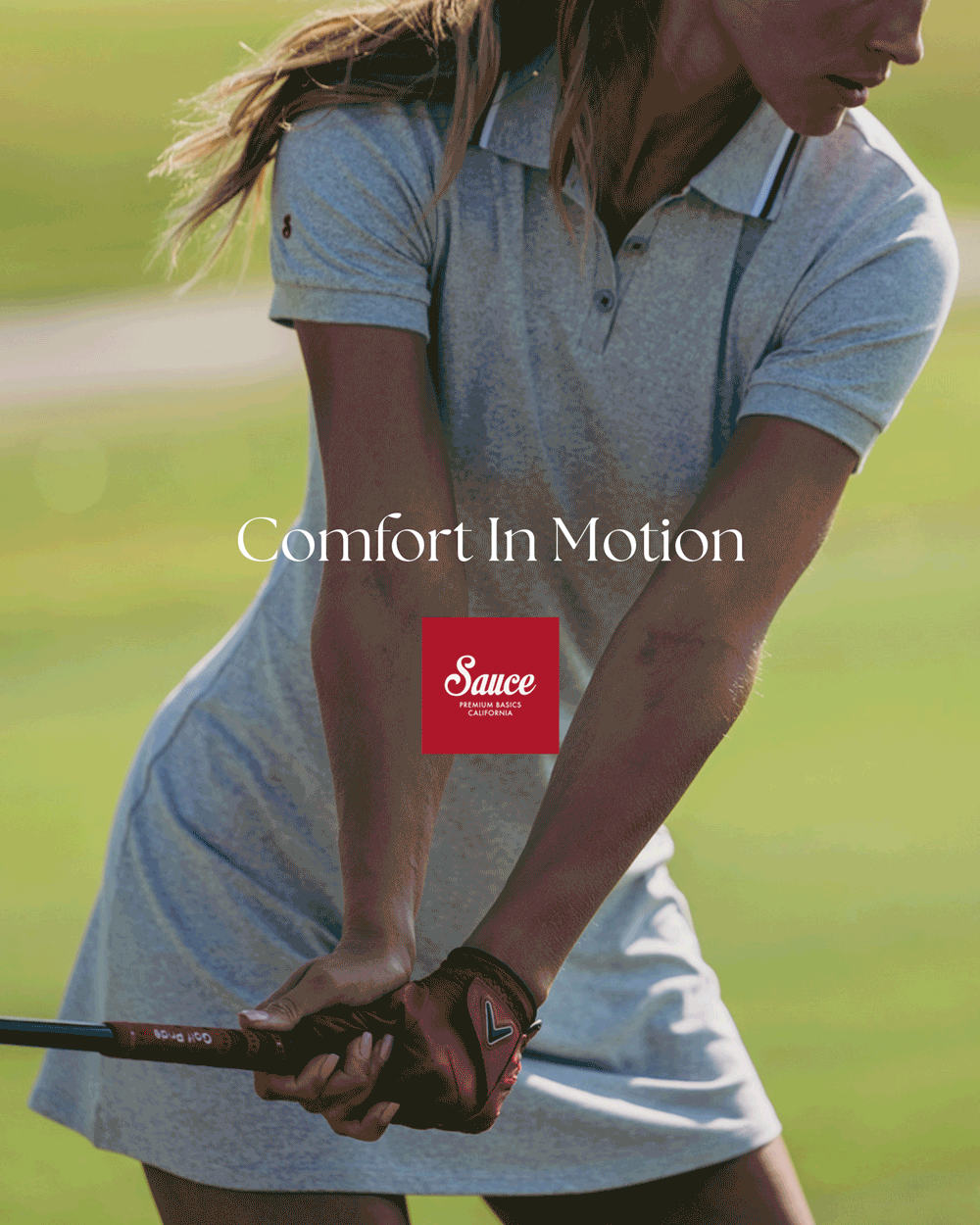 Performance Polo Dress Heather Grey Dresses The Sauce Basics