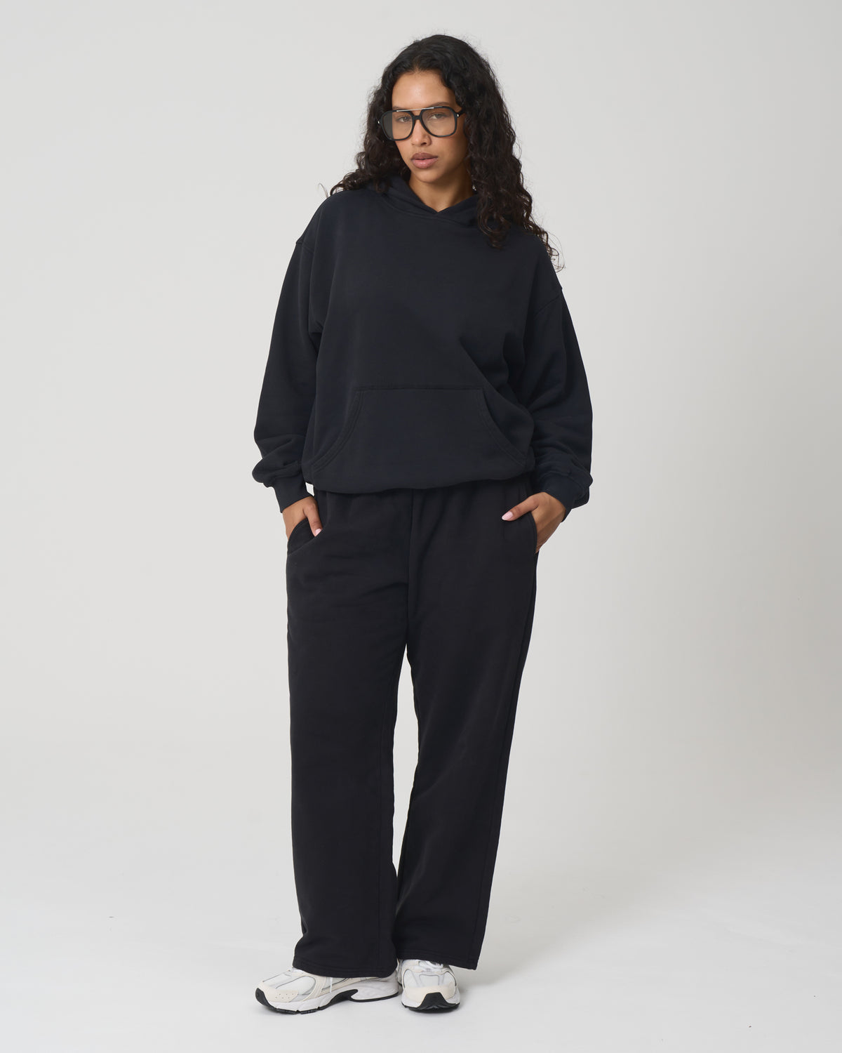 Jesse Washed Hoodie Black