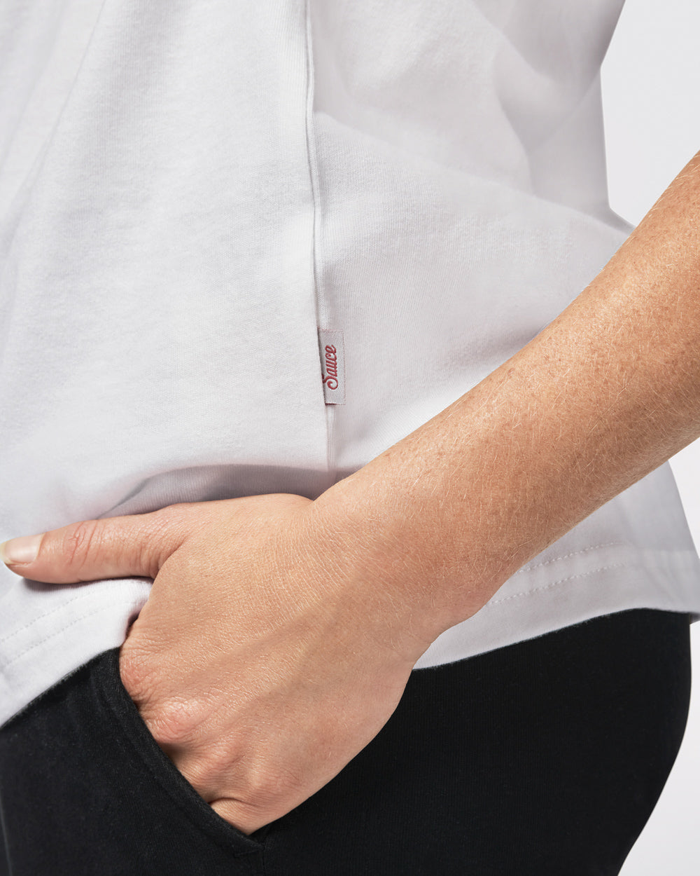 Coastal Tee White Tees The Sauce Basics