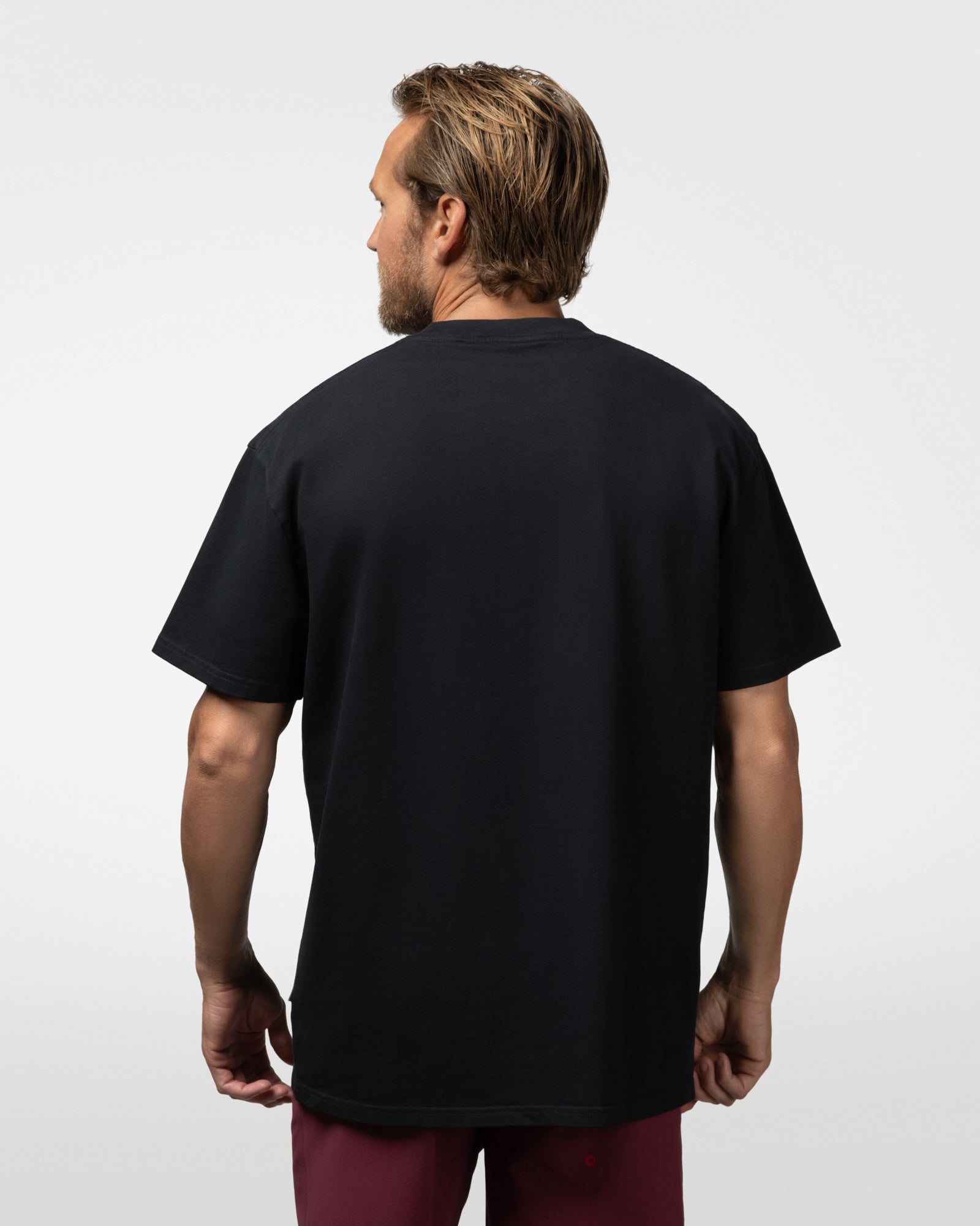 Austin Oversized Tee - 5 Pack Bundle Black Tees Sauce Basics