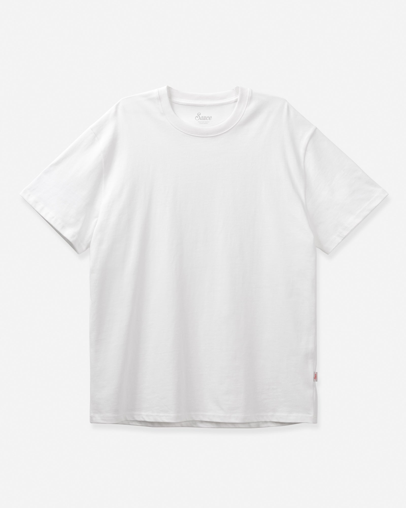 Austin Oversized Tee White Tees The Sauce Basics