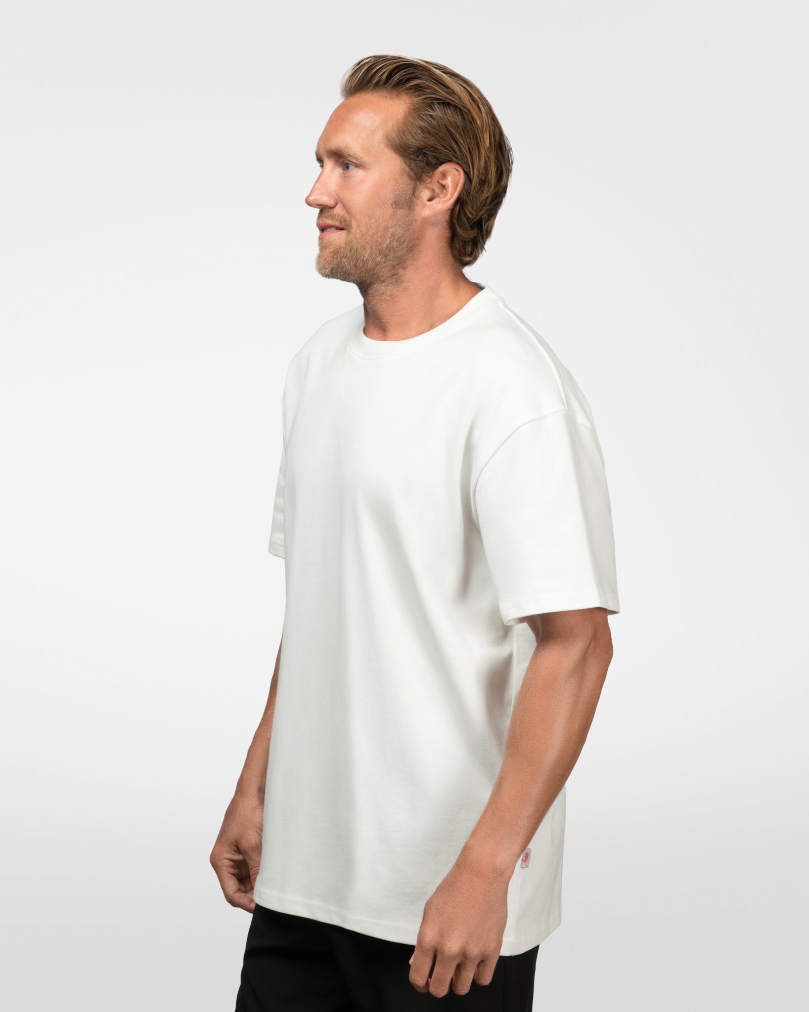 Austin Oversized Tee White Tees The Sauce Basics