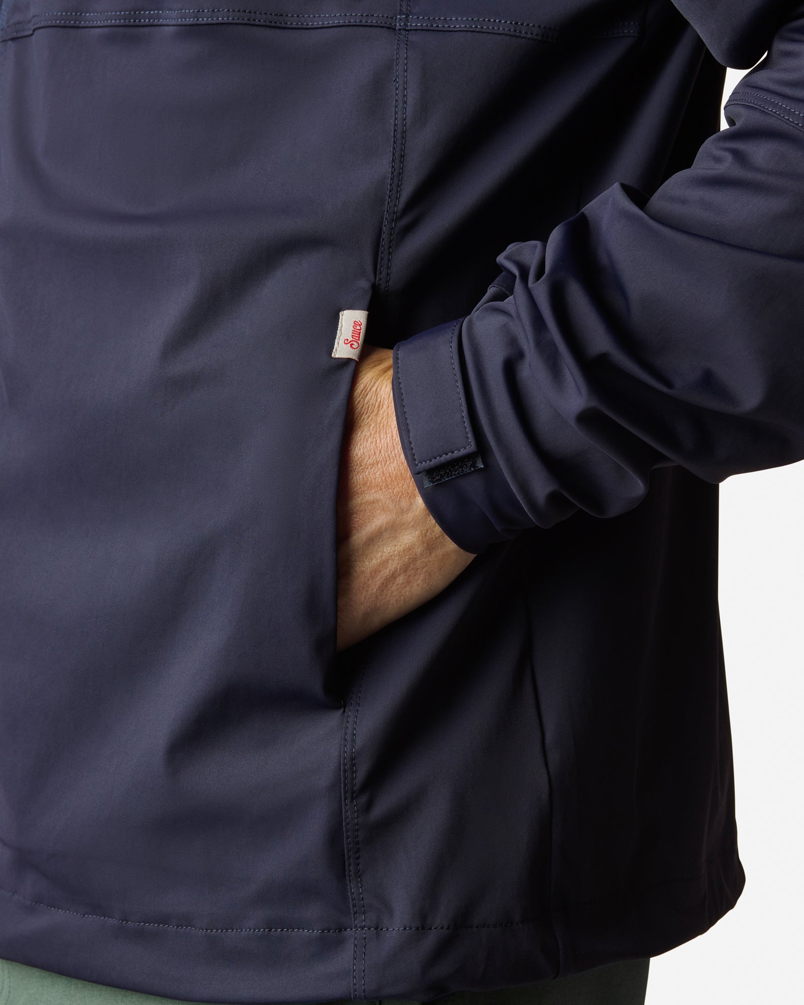 Lightweight Performance Windbreaker Navy Windbreakers The Sauce Basics