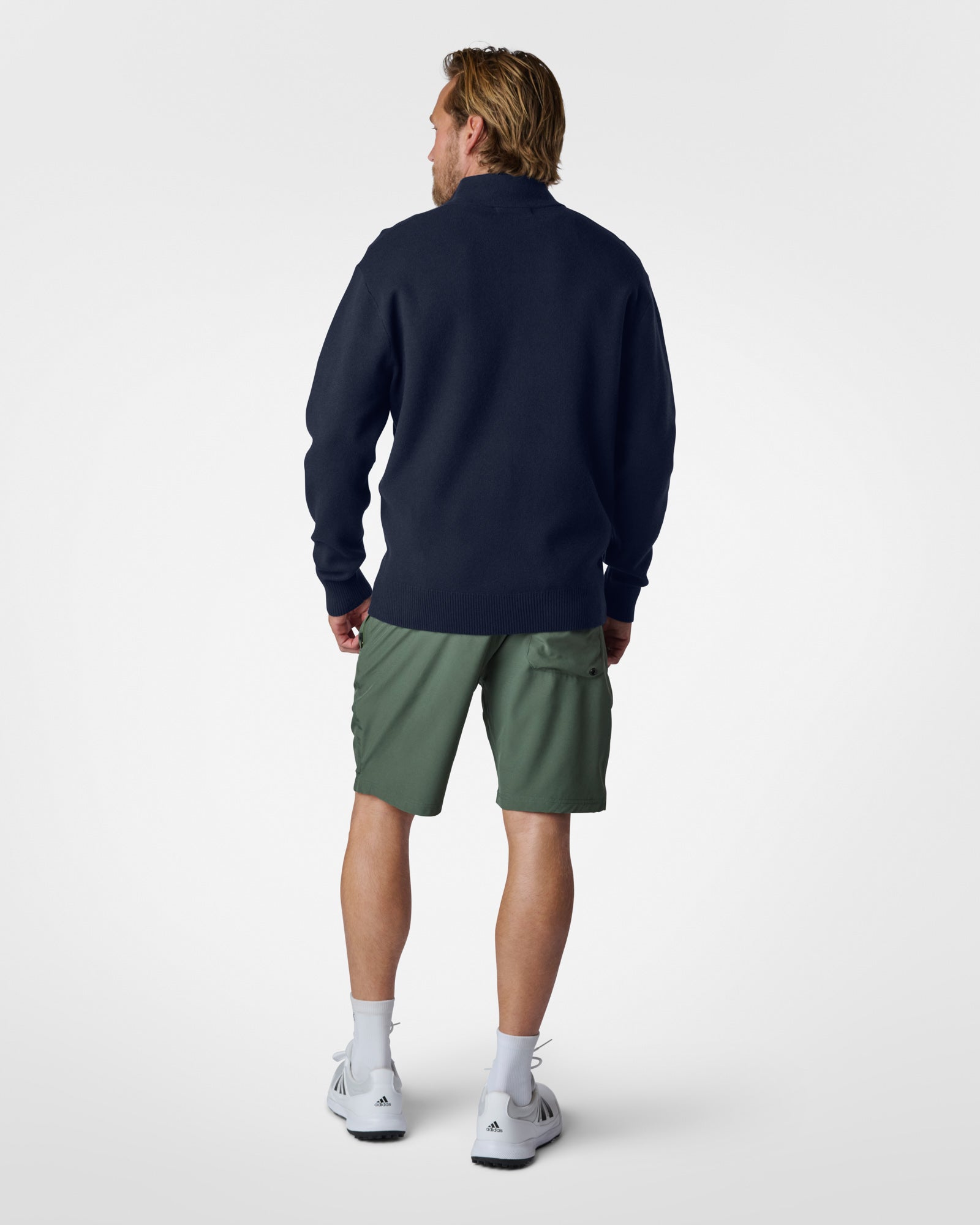 Premium Mens Knit Quarter Zip Sweaters The Sauce Basics