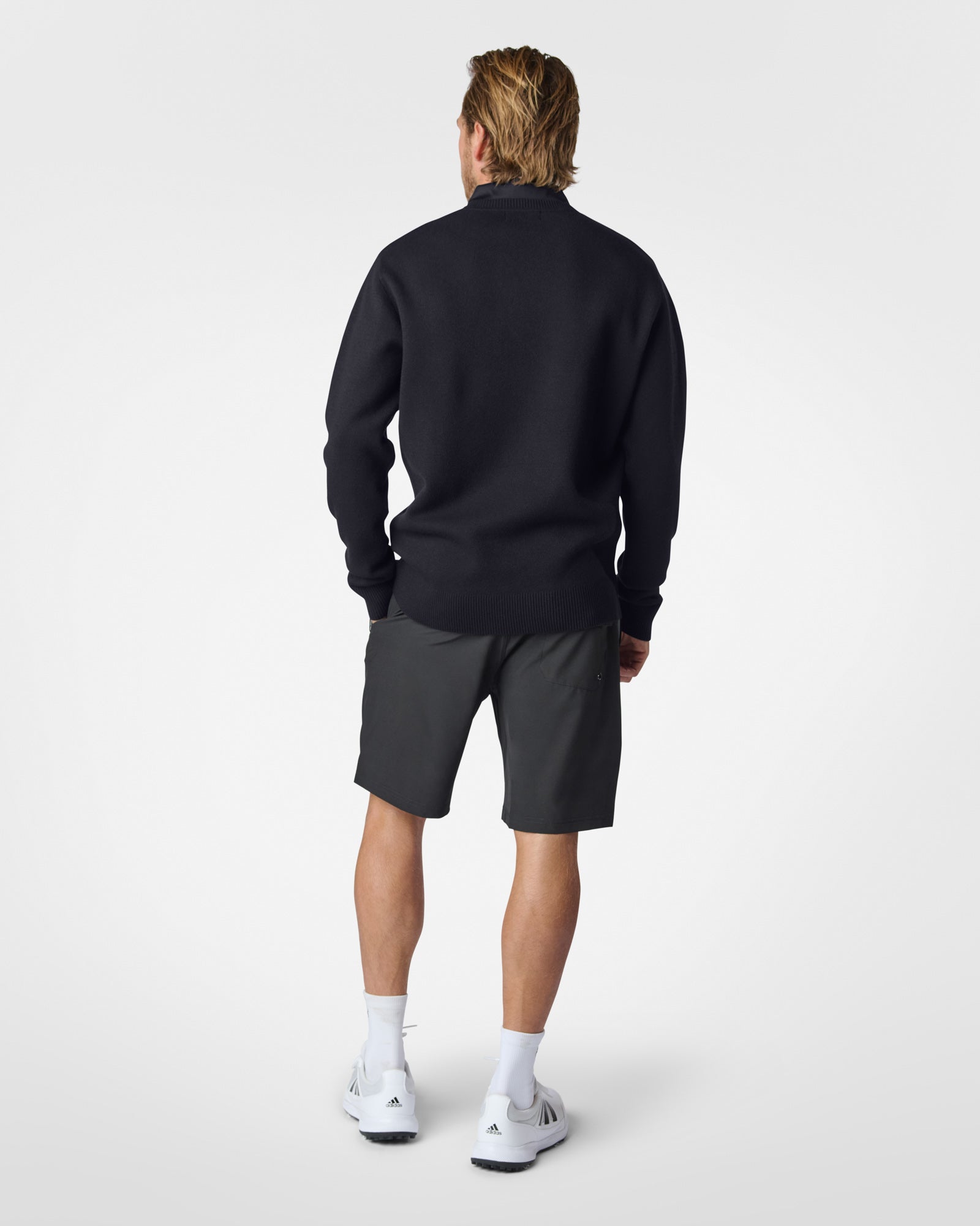Links Premium Knit Pullover Black Sweaters The Sauce Basics