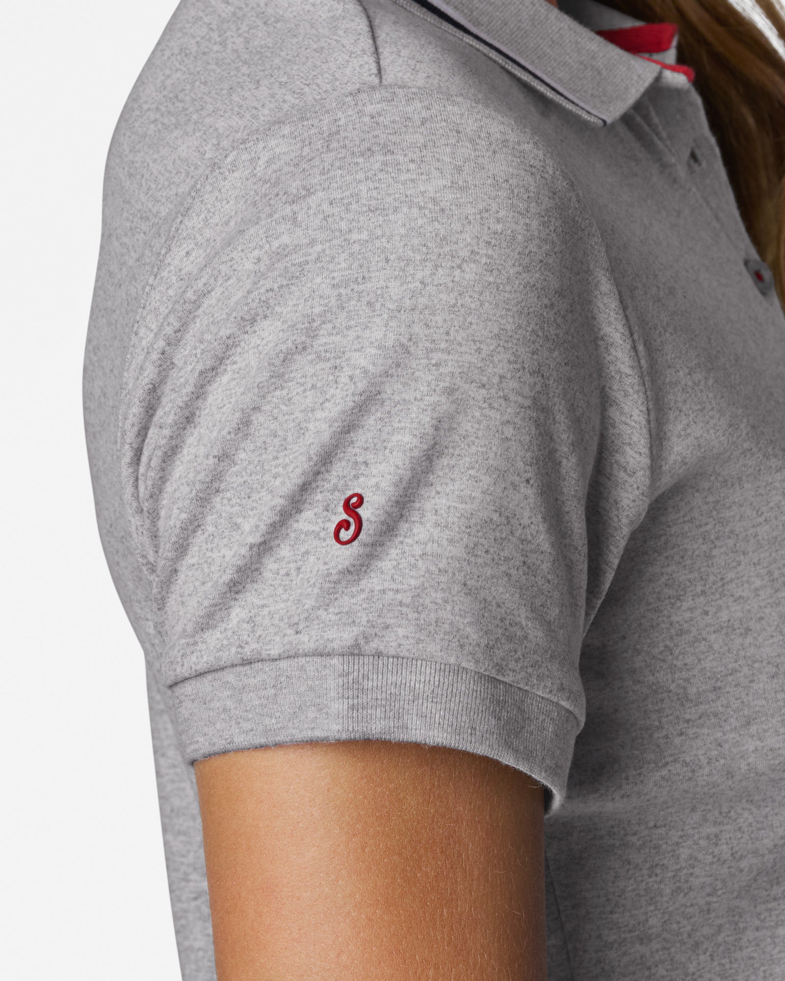 Performance Polo Dress Heather Grey Dresses The Sauce Basics