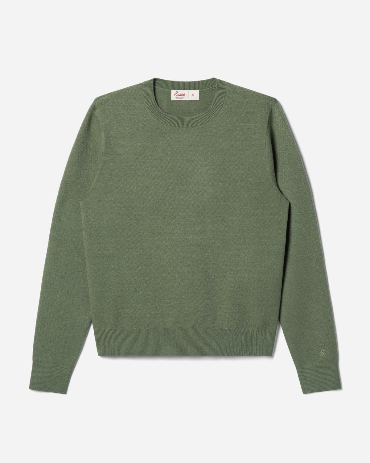 Womens Links Premium Knit Pullover Olive