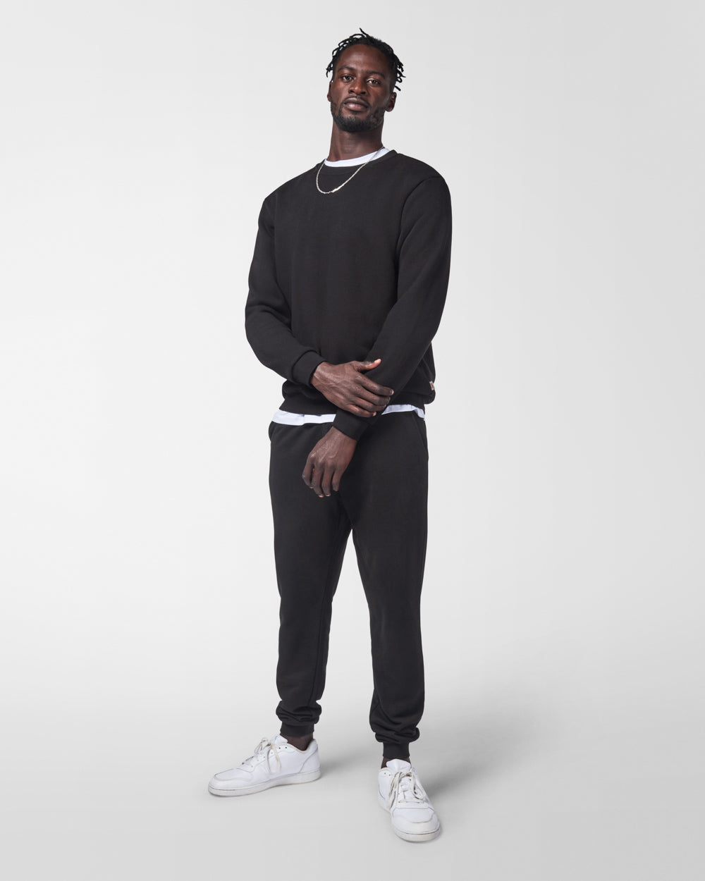 Traveler Premium Jogger Black Sweatpants The Sauce Basics