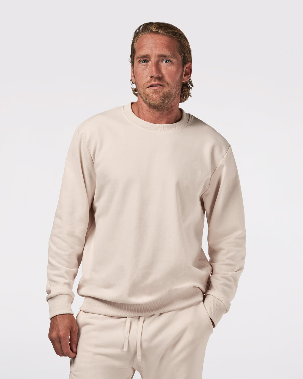 Destination Premium Crew Sweater Bone Crewnecks The Sauce Basics