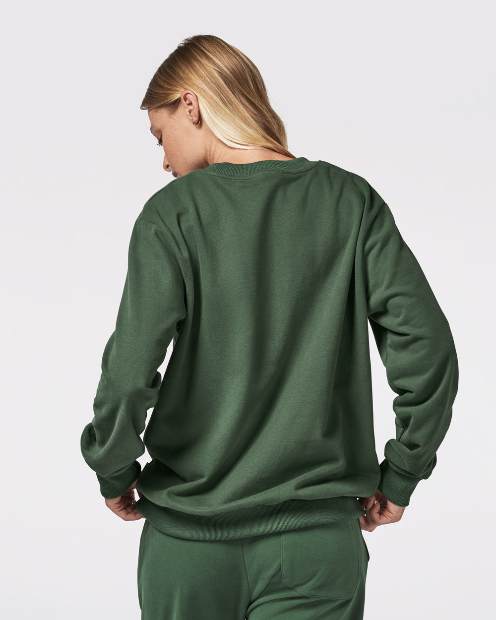 Destination Premium Crew Sweater Leaf Green Crewnecks The Sauce Basics