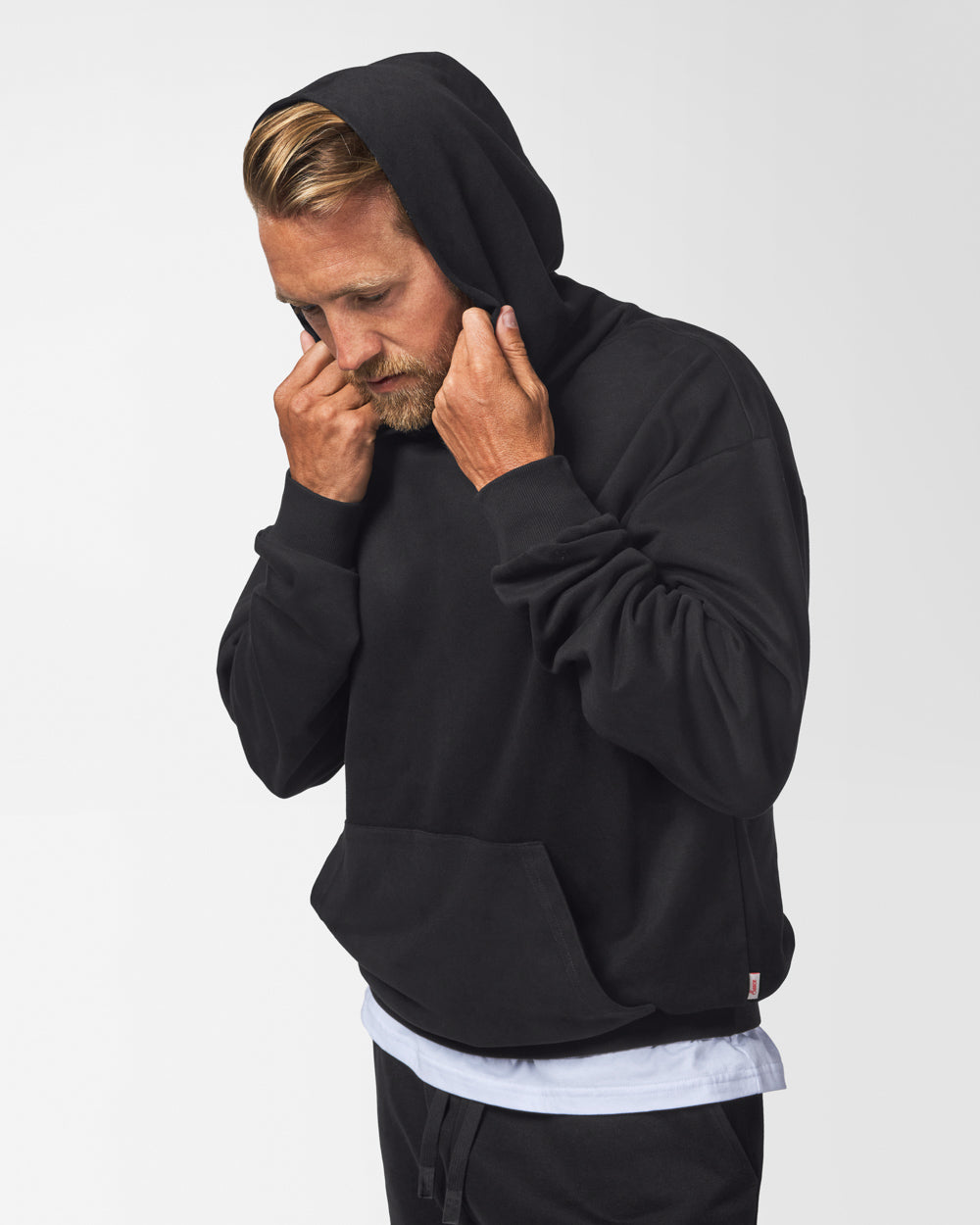 Traveler Premium Hoodie Black Hoodies The Sauce Basics