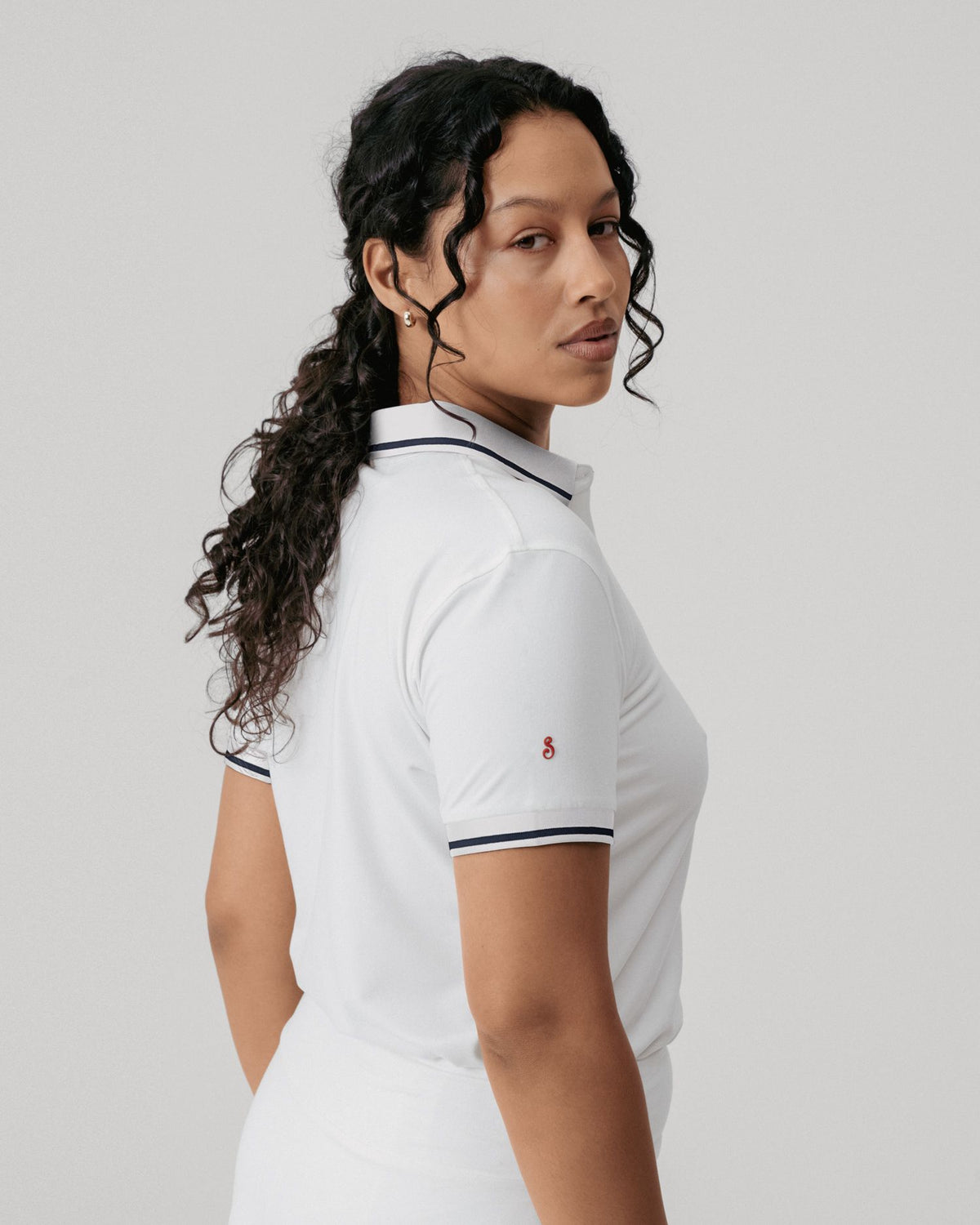 Torrey Performance Polo Off White