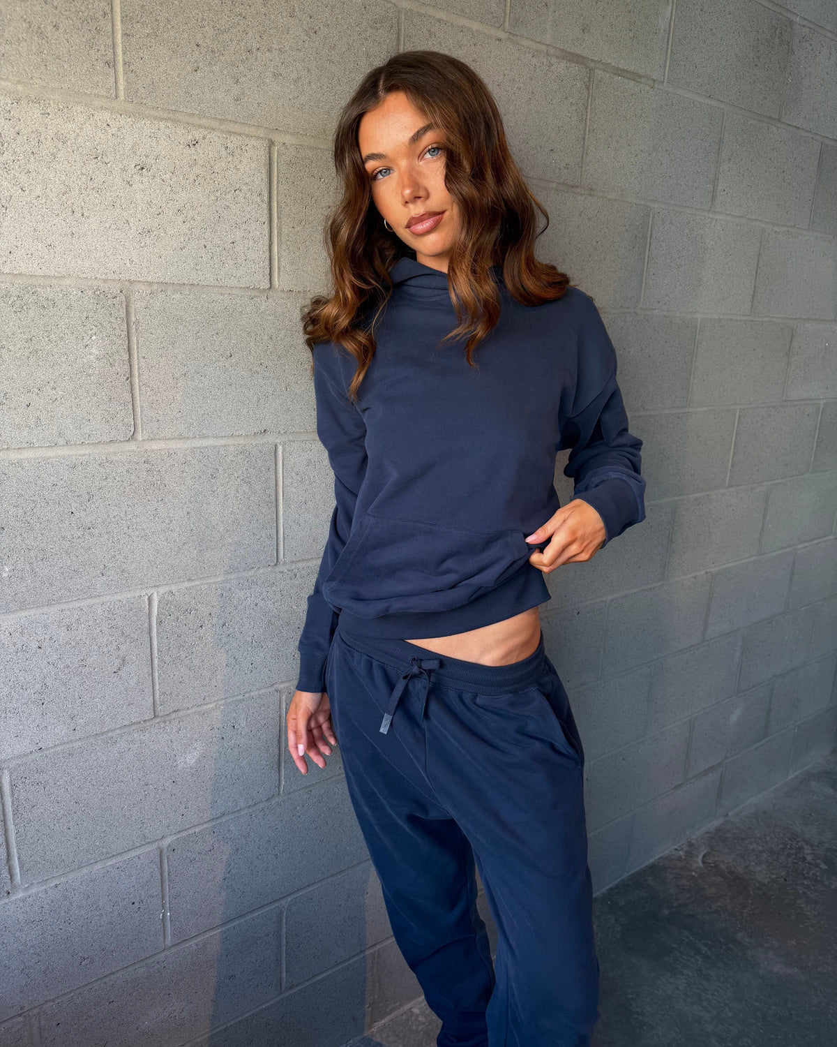Traveler Premium Unisex Hoodie Navy