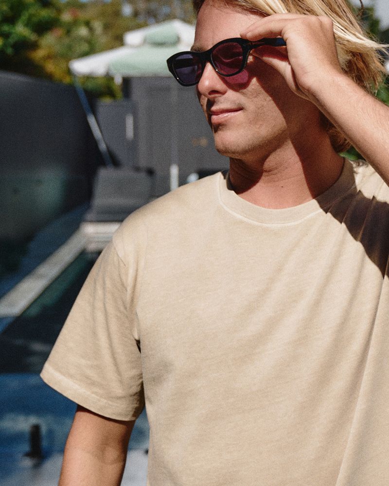 Austin Oversized Tee Sand