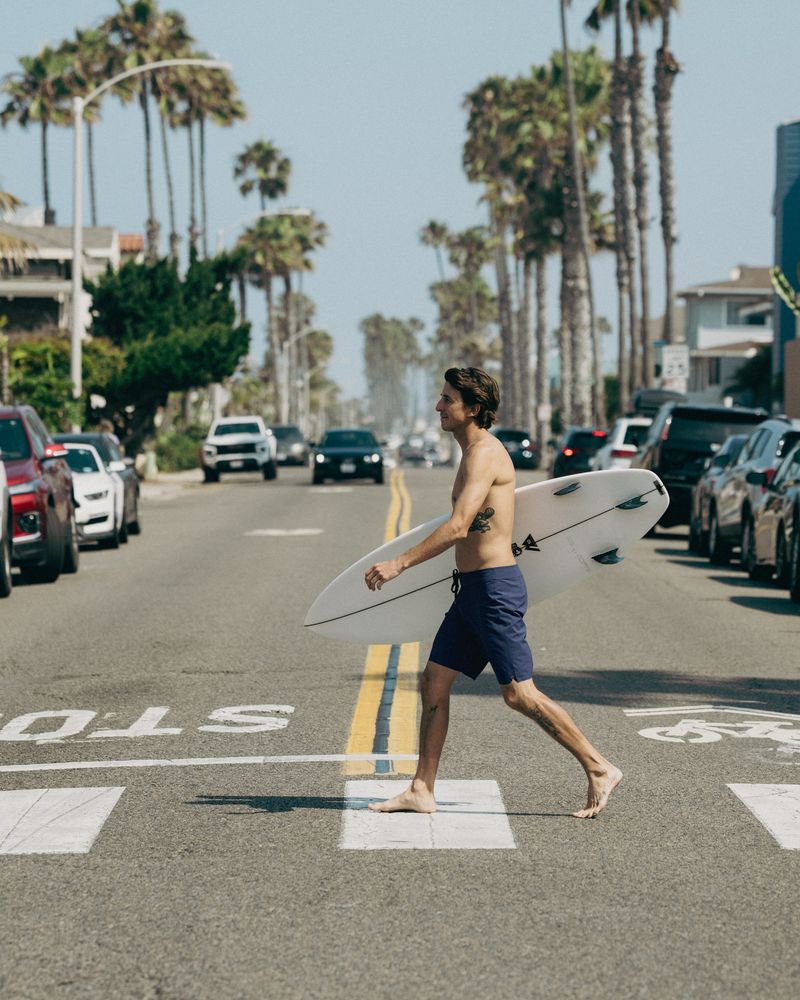 Premium Surf Trunk Navy