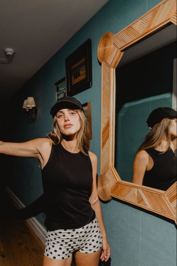 Washed Dad Cap Black