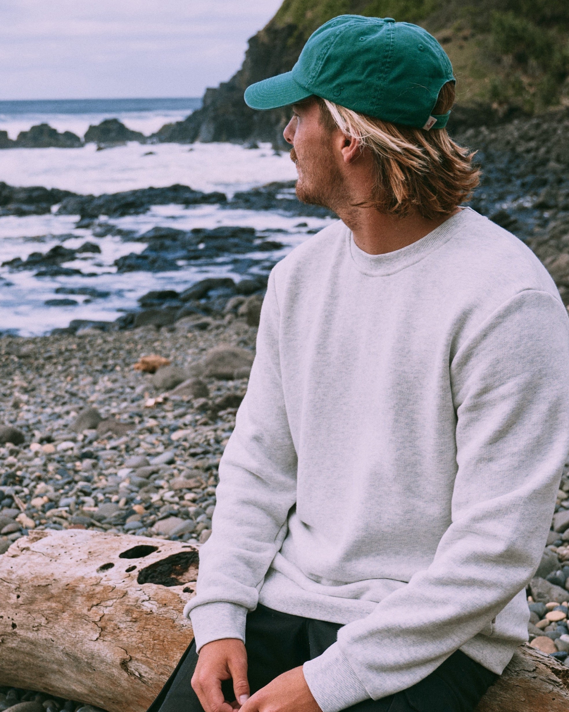 Washed Dad Cap Green
