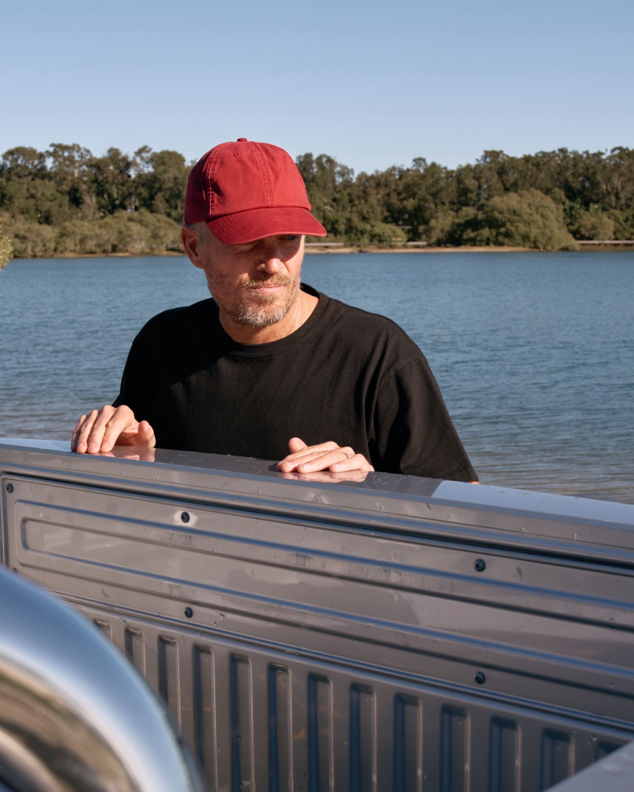 Washed Dad Cap Maroon