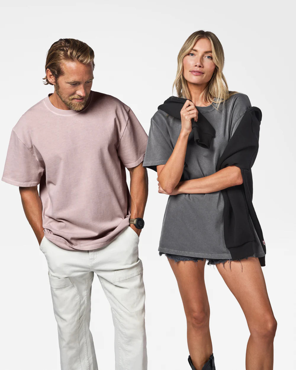 Oversized Tee Dusty Pink