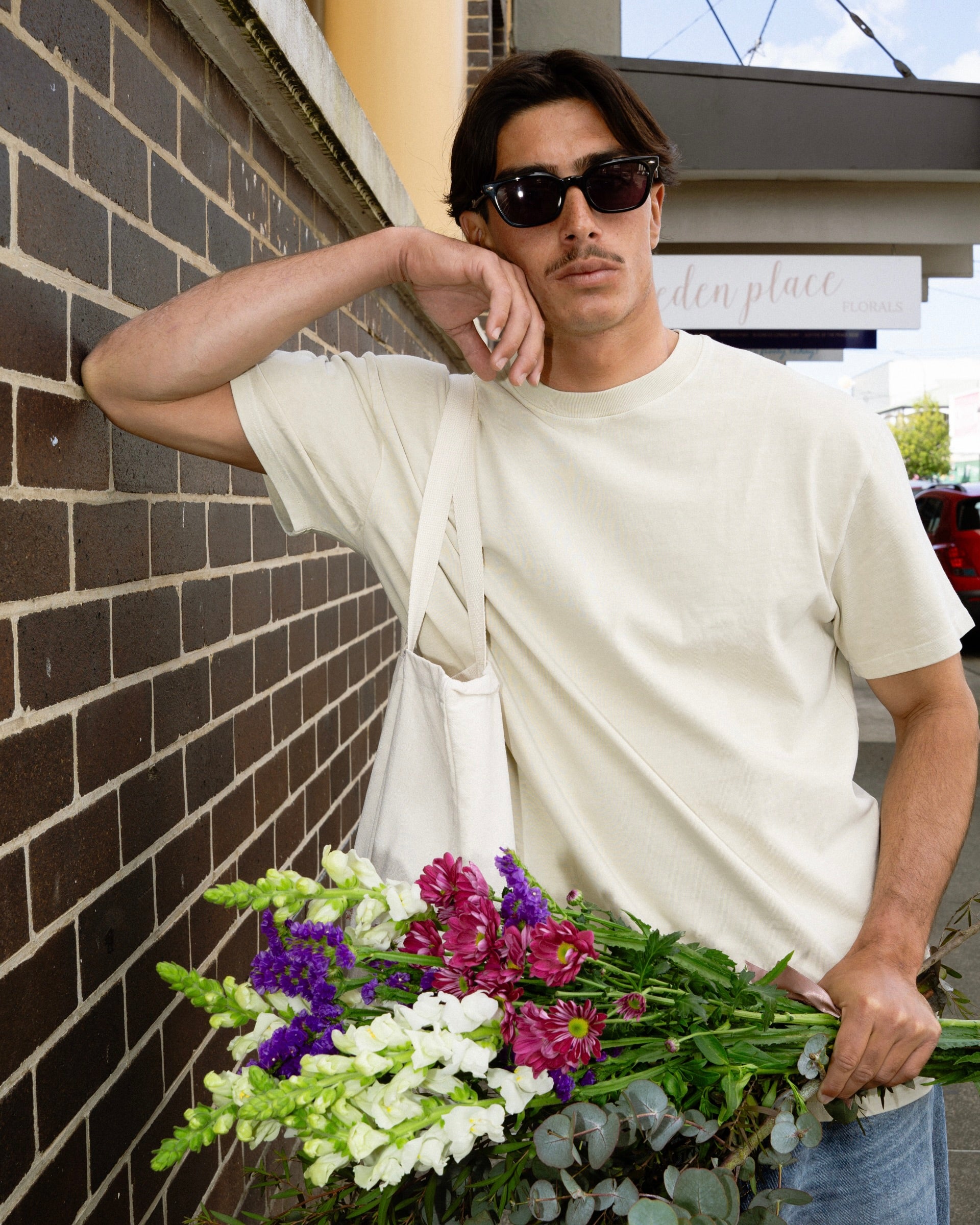 Oversized Tee Ecru