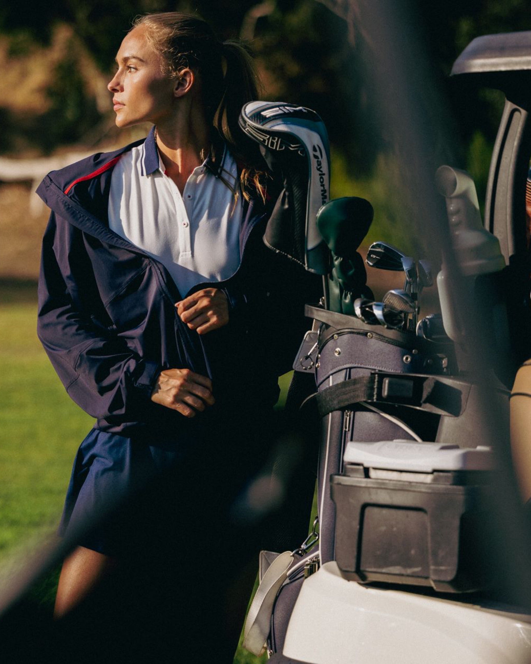 Fairway Performance Windbreaker Navy