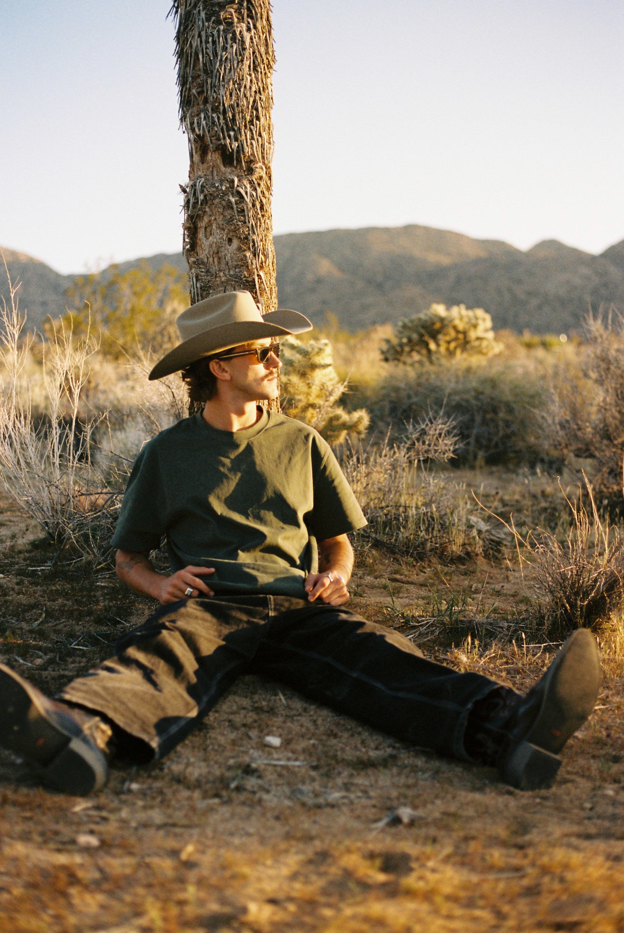Austin Oversized Tee Green