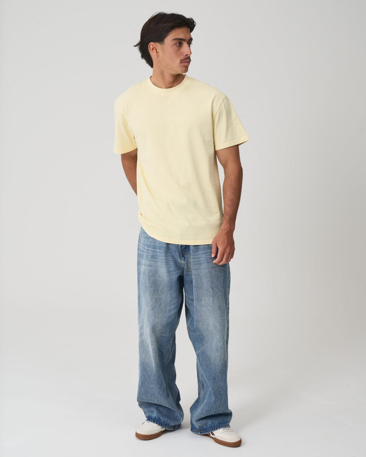 Miami Relaxed Unisex Tee Custard