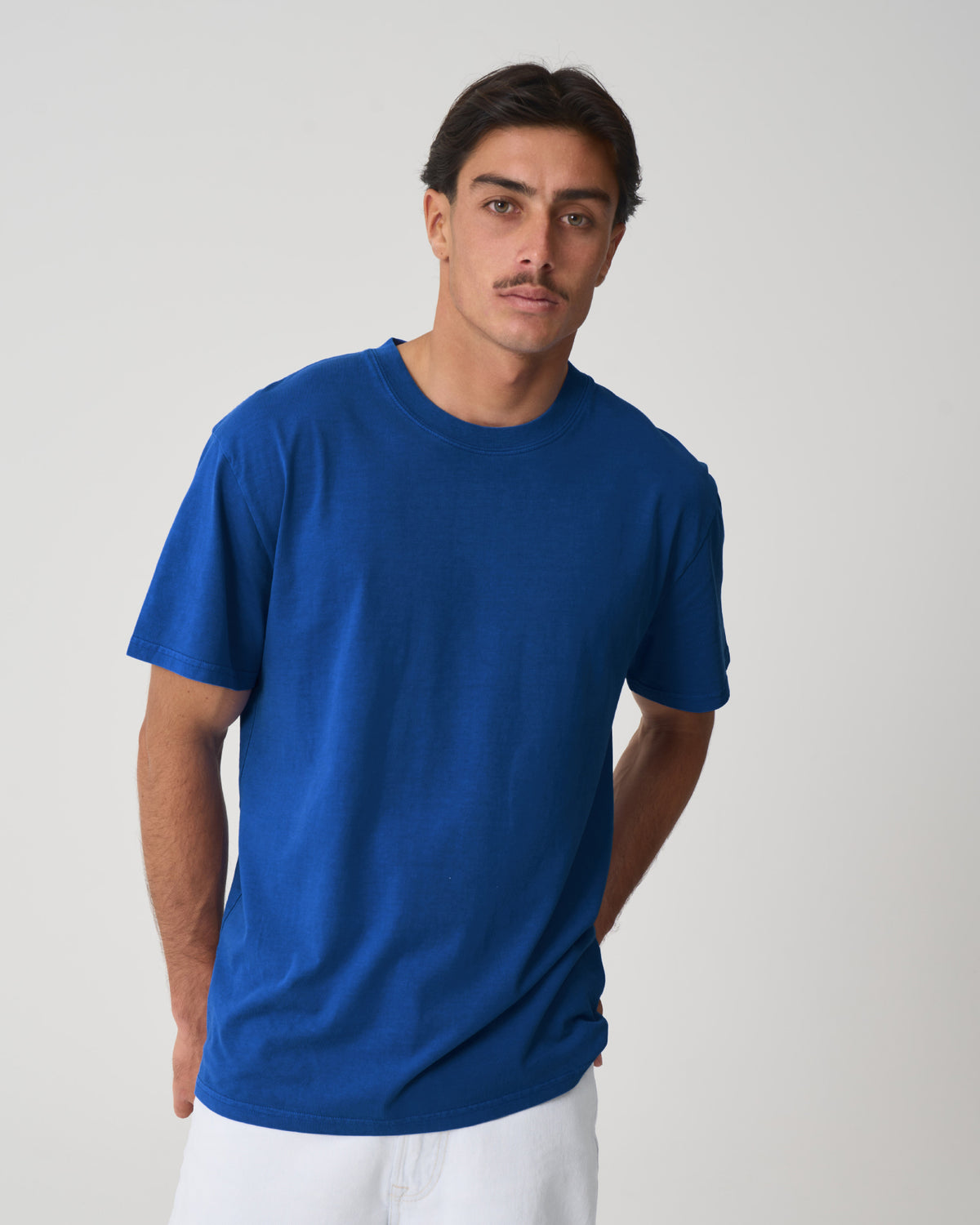 Miami Relaxed Unisex Tee Pacific Blue