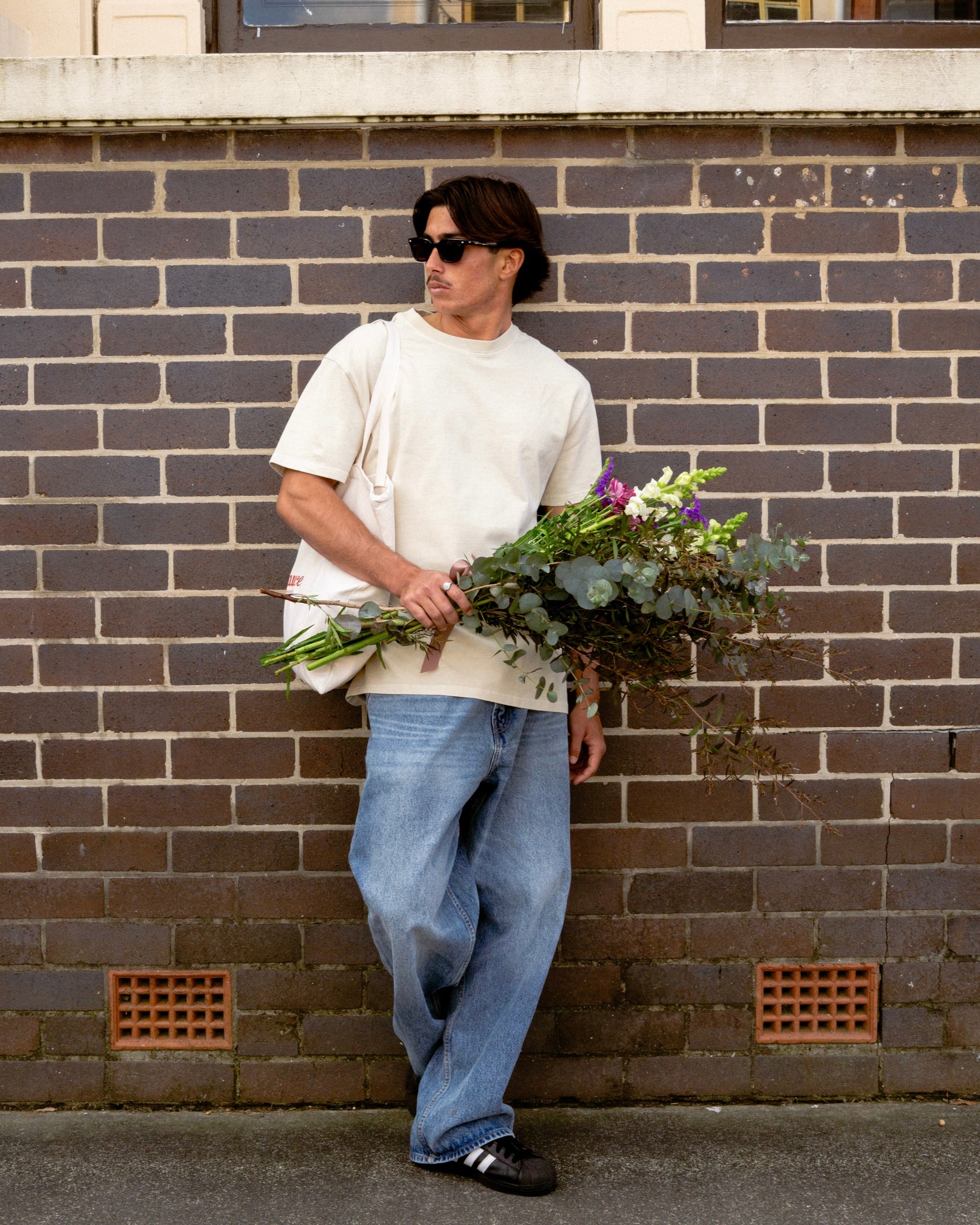 Austin Oversized Tee Ecru