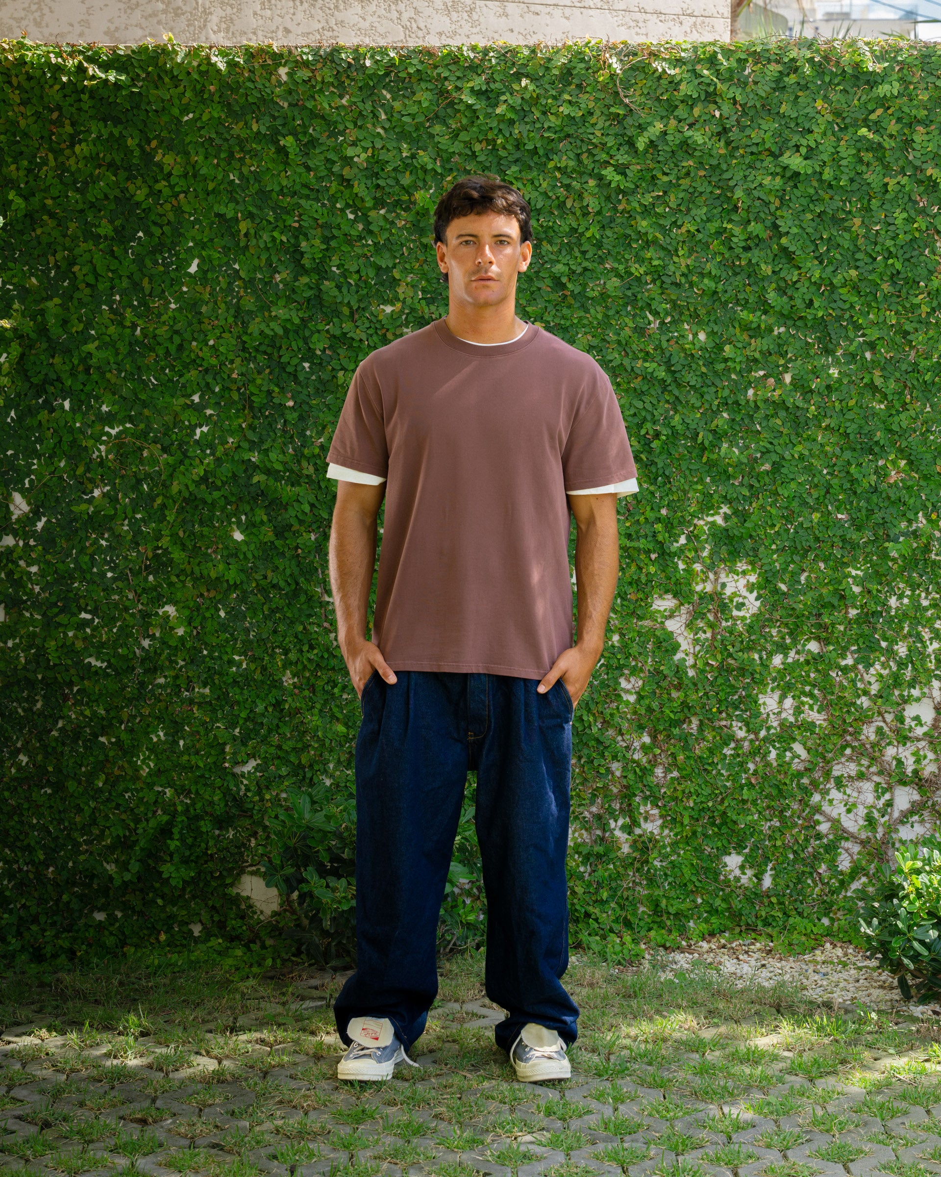 Austin Oversized Tee Espresso