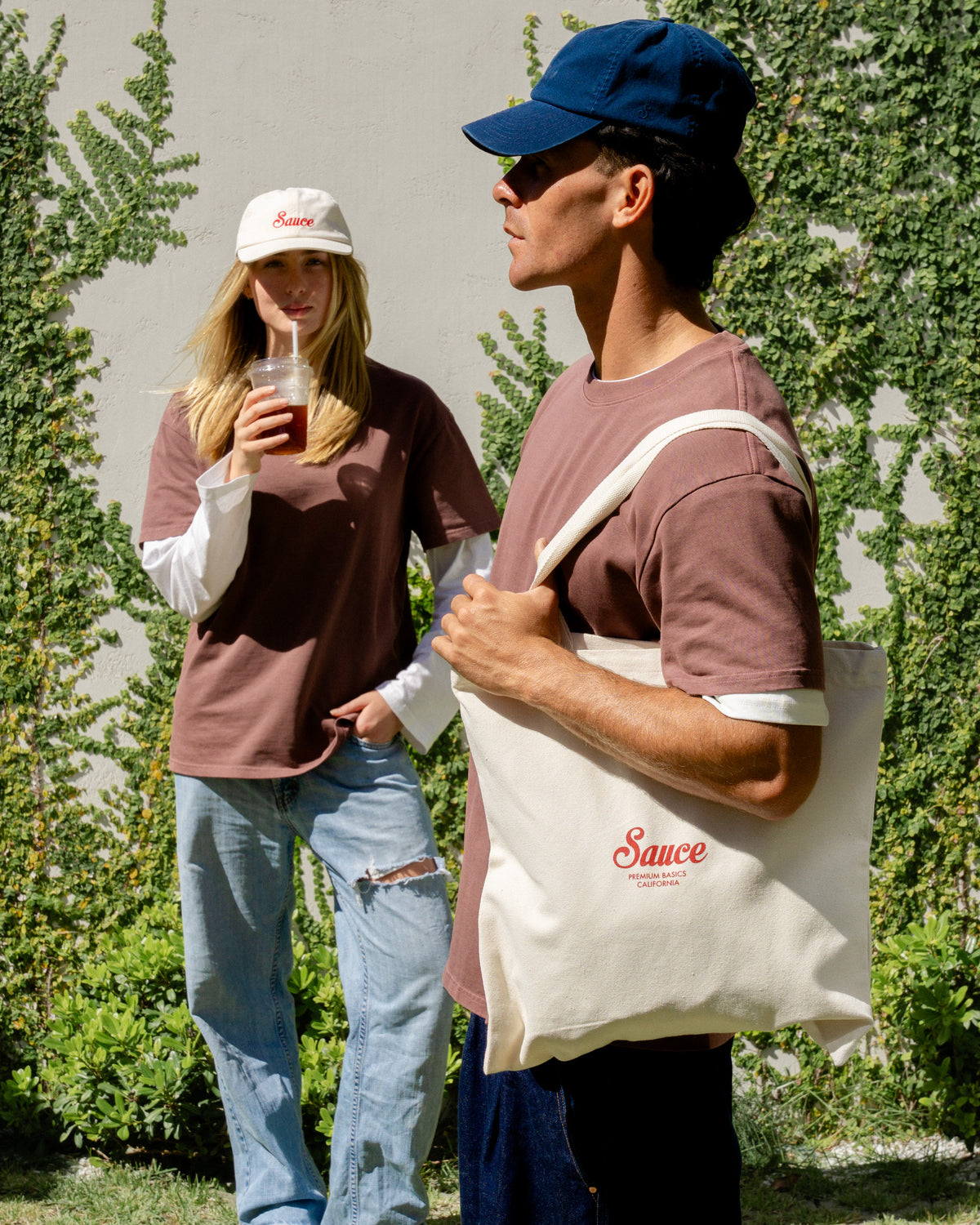Austin Relaxed Unisex Tee Espresso