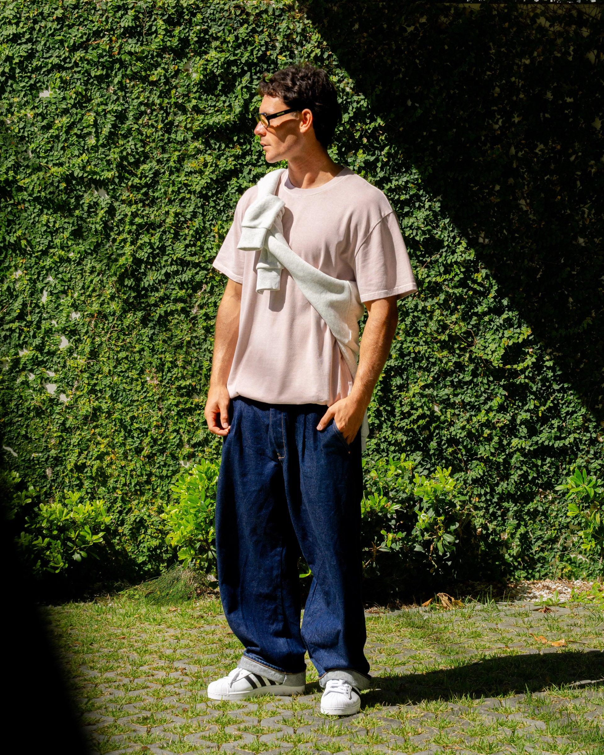 Austin Oversized Tee Dusty Pink