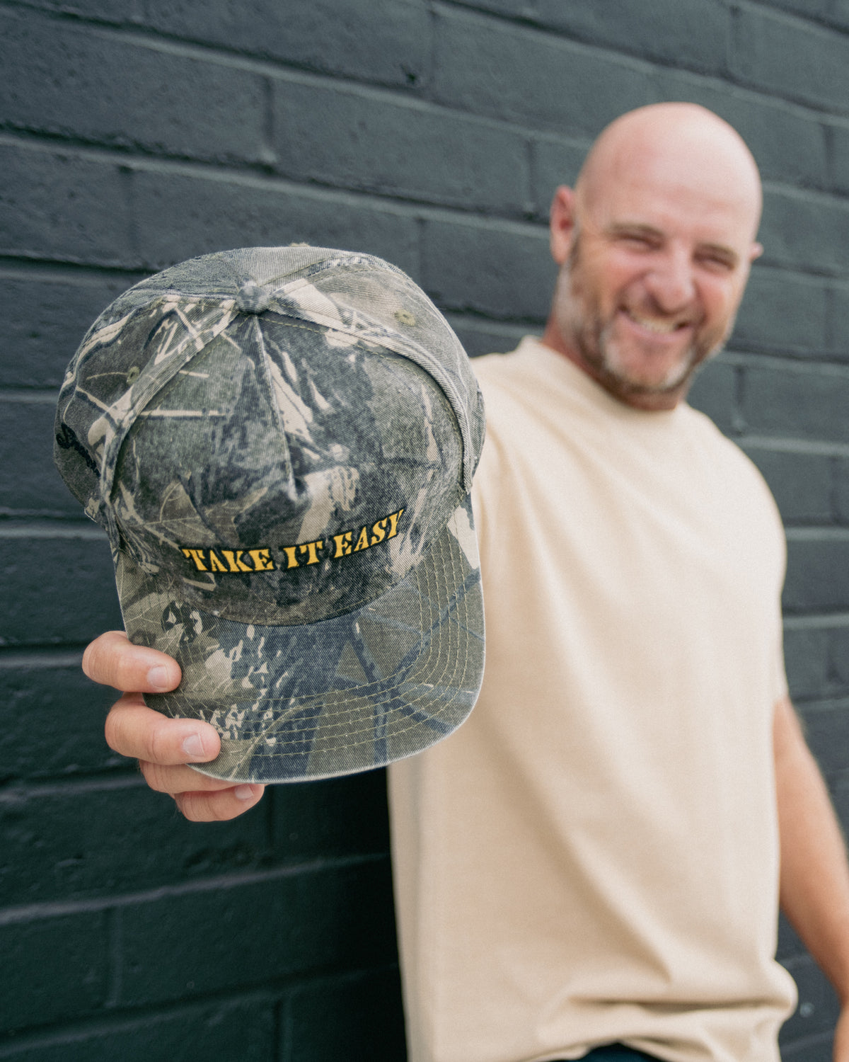 Snaketales x The Sauce Basics Nutty Snapback Camo
