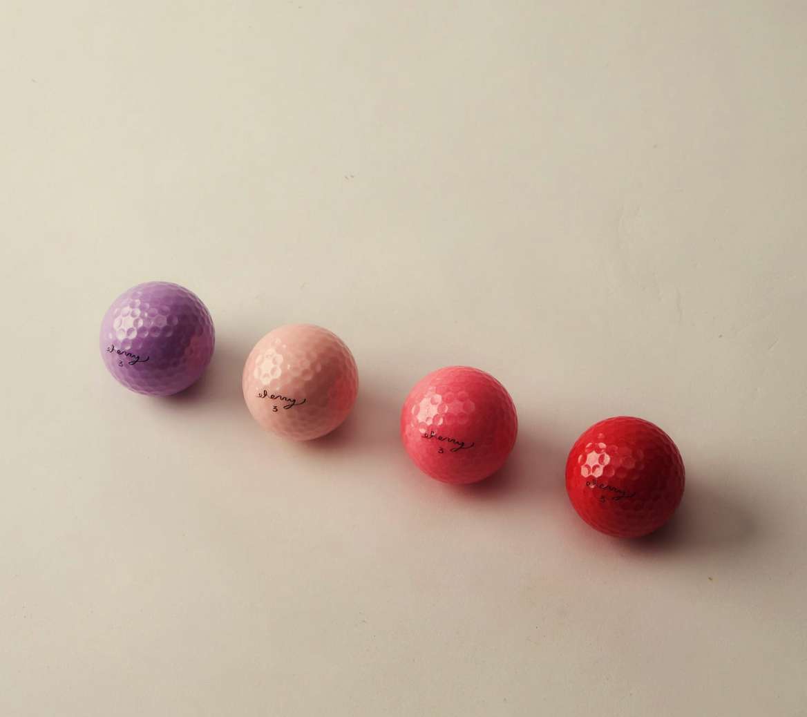 Cherry Lovers Gradient Golf Ball Set