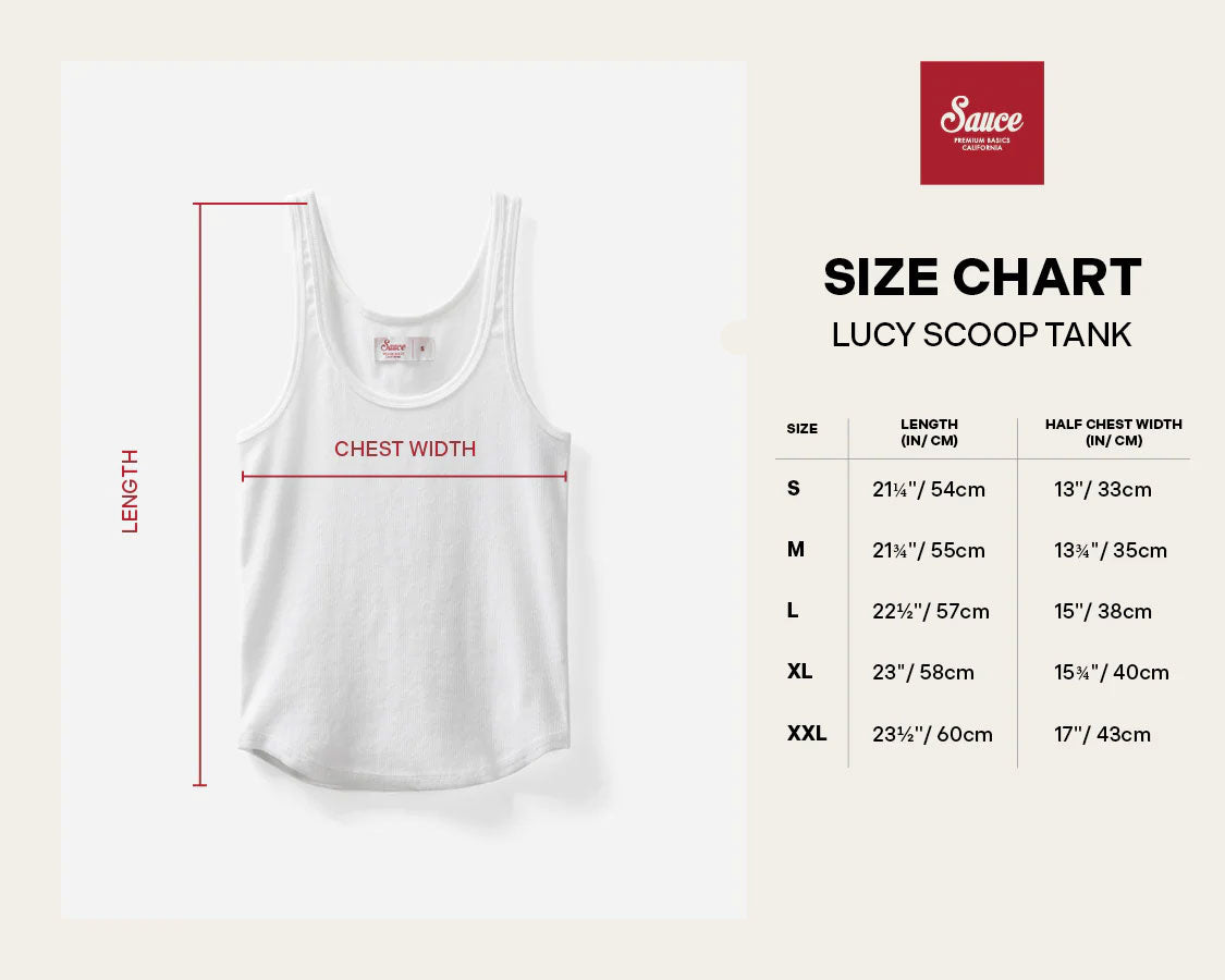 Lucy Scoop Tank White
