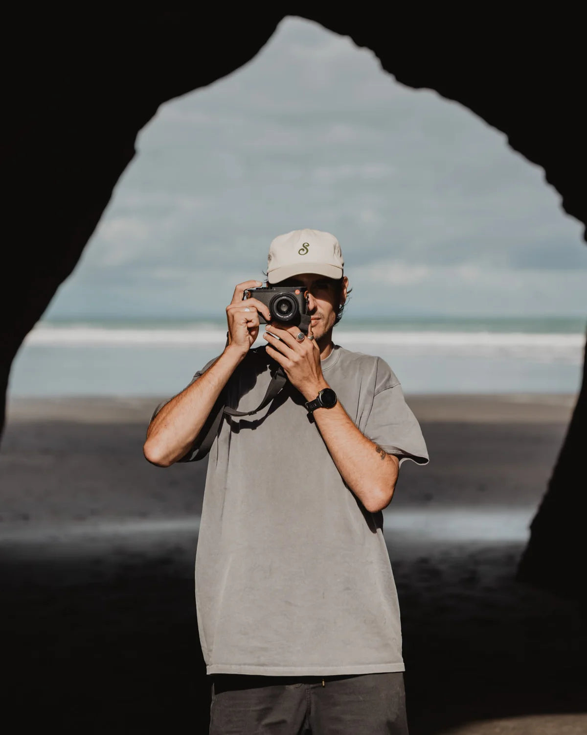 Oversized Tee Charcoal