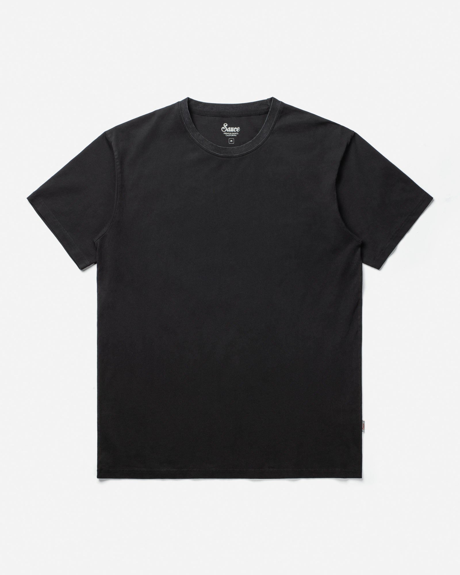 Jackson Premium Tee Black Tees The Sauce Basics